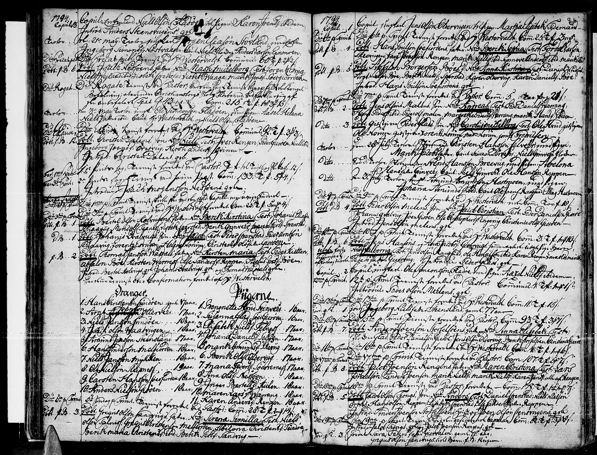Ministerialprotokoller, klokkerbøker og fødselsregistre - Nordland, SAT/A-1459/841/L0591: Parish register (official) no. 841A03 /1, 1777-1819, p. 85-86