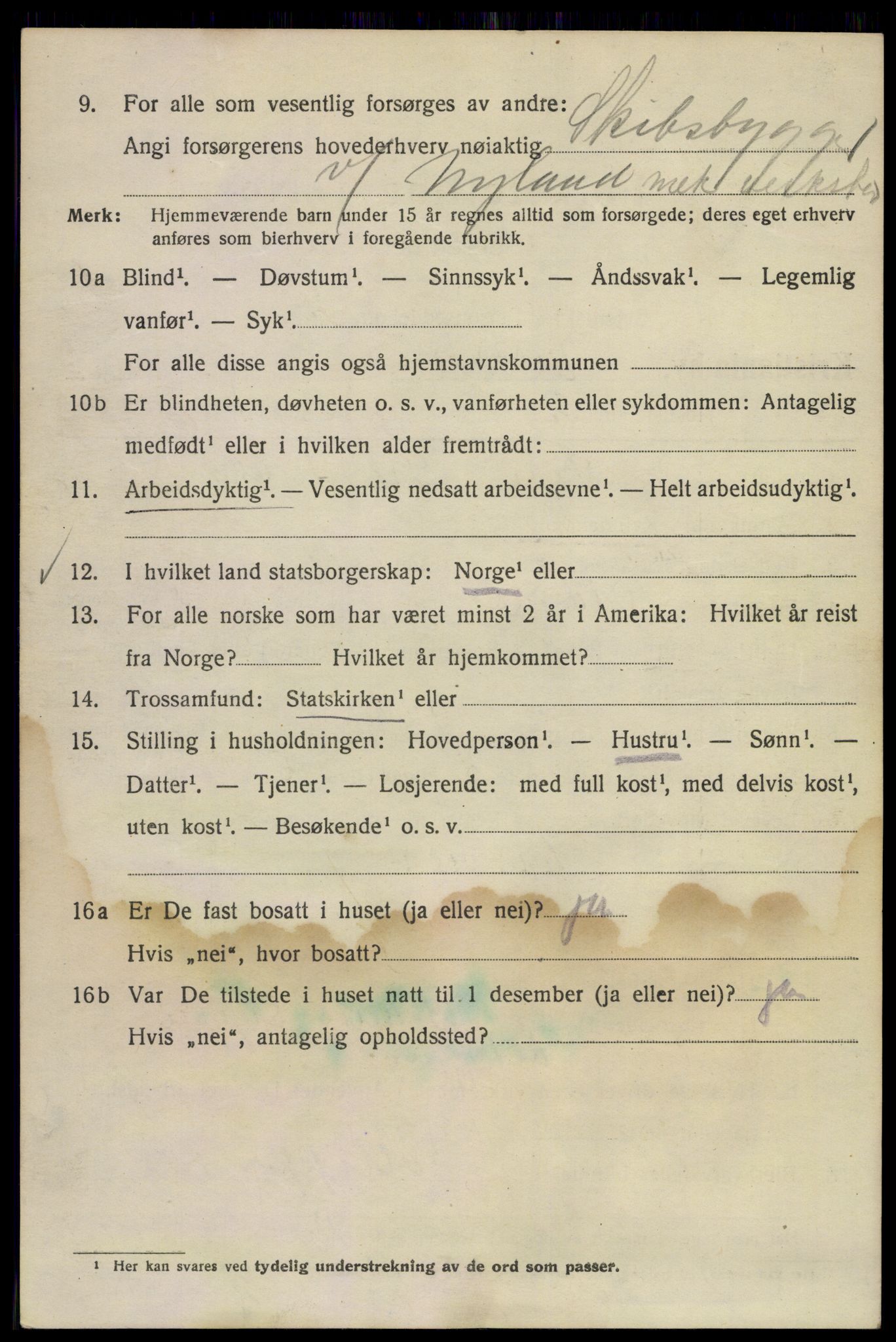 SAO, 1920 census for Kristiania, 1920, p. 620192