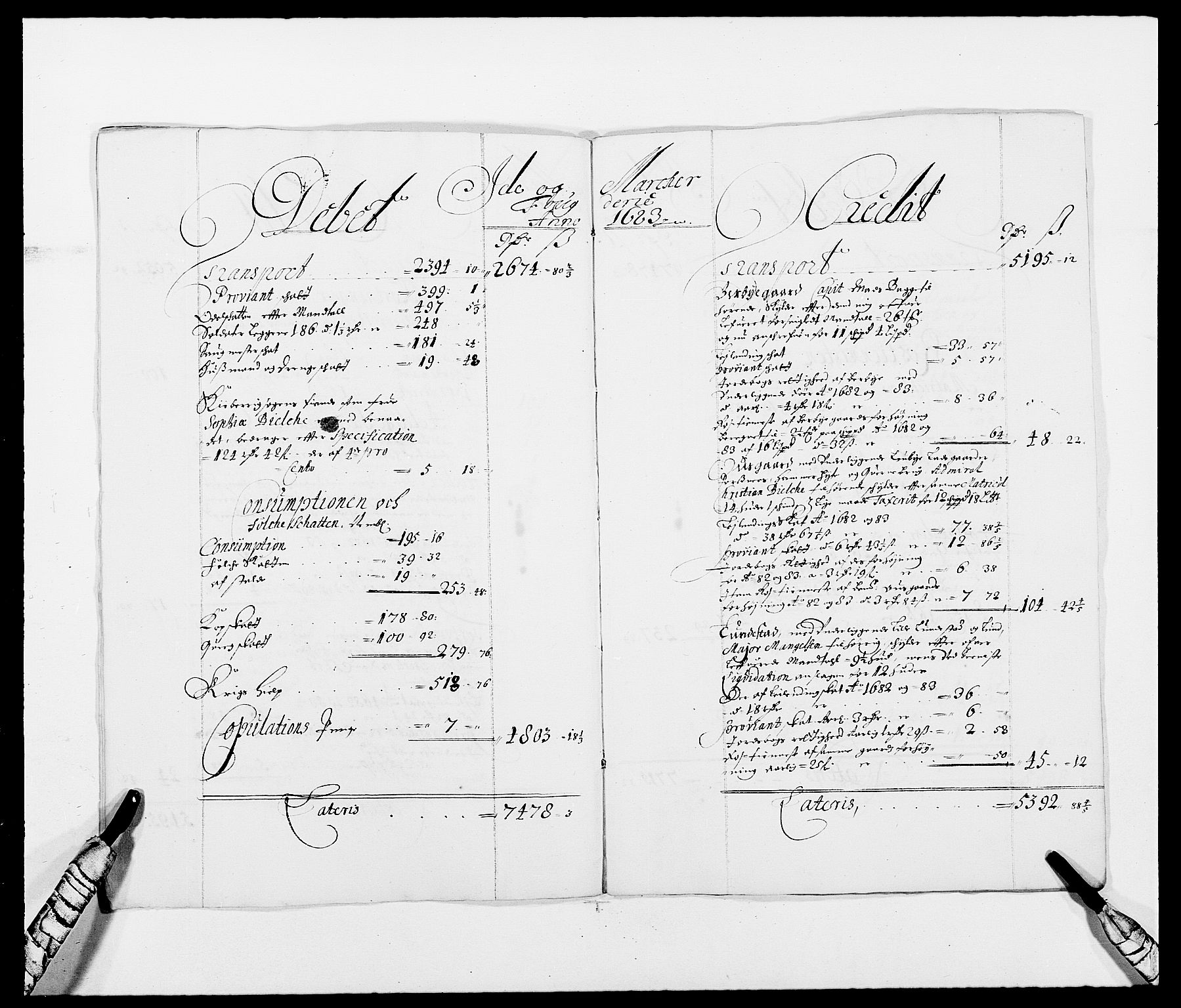 Rentekammeret inntil 1814, Reviderte regnskaper, Fogderegnskap, AV/RA-EA-4092/R01/L0004: Fogderegnskap Idd og Marker
, 1682-1683, p. 164