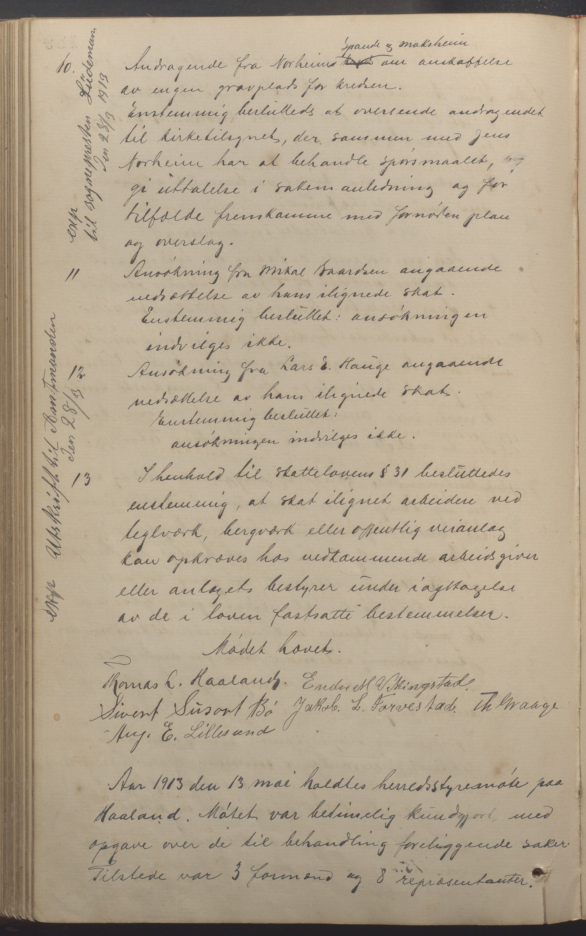 Torvastad kommune - Formannskapet, IKAR/K-101331/A/L0004: Forhandlingsprotokoll, 1891-1918, p. 188b