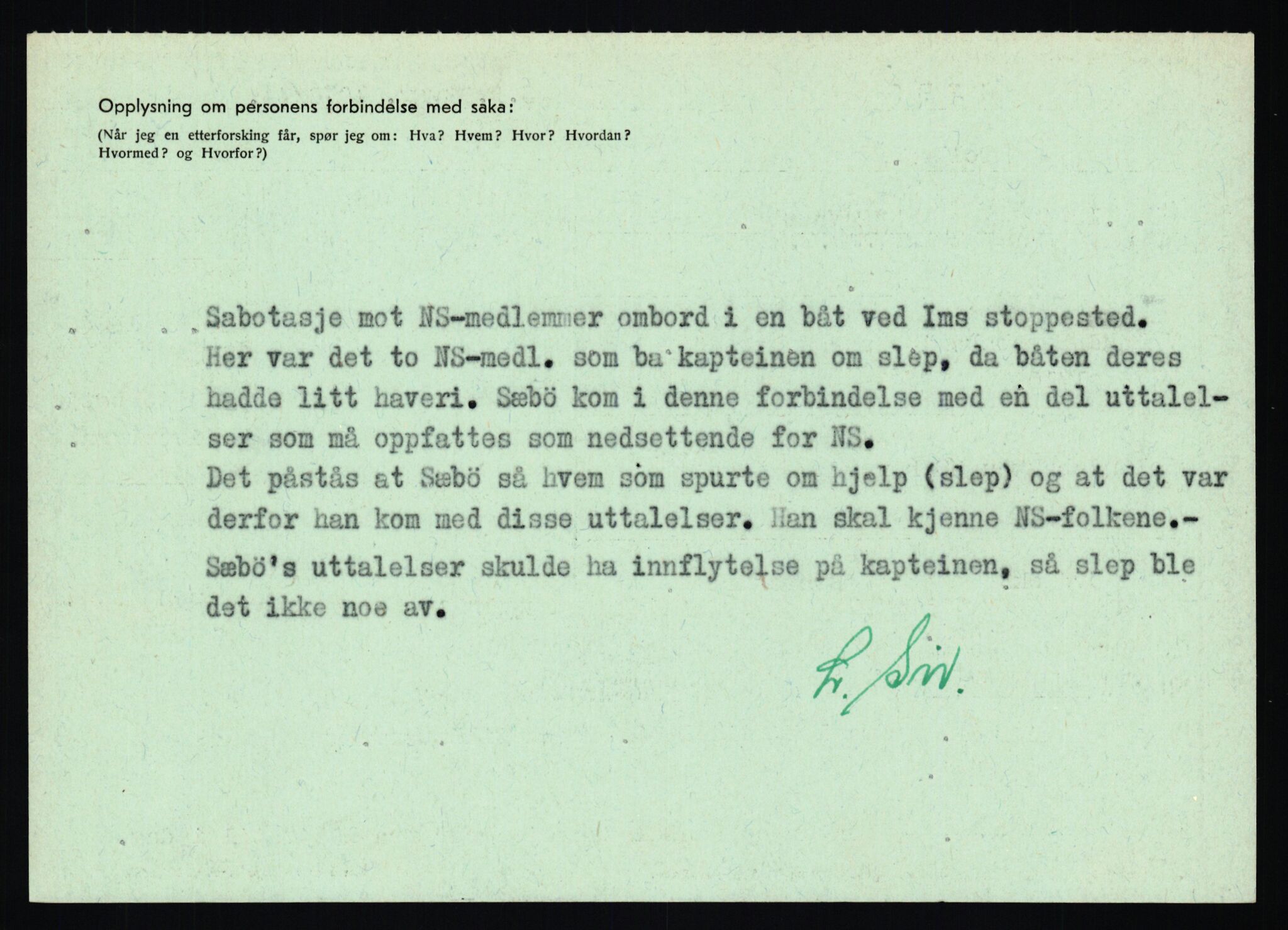 Statspolitiet - Hovedkontoret / Osloavdelingen, AV/RA-S-1329/C/Ca/L0015: Svea - Tøsse, 1943-1945, p. 910