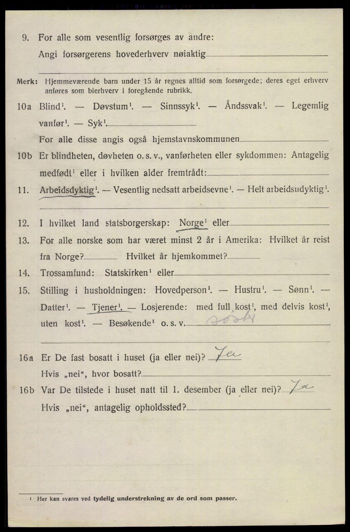 SAKO, 1920 census for Siljan, 1920, p. 2368