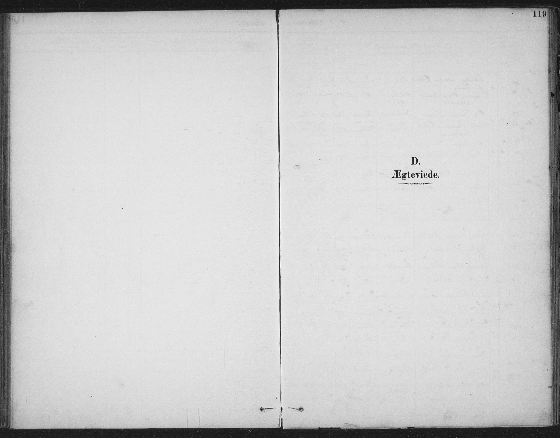 Ministerialprotokoller, klokkerbøker og fødselsregistre - Møre og Romsdal, SAT/A-1454/586/L0988: Parish register (official) no. 586A14, 1893-1905, p. 119