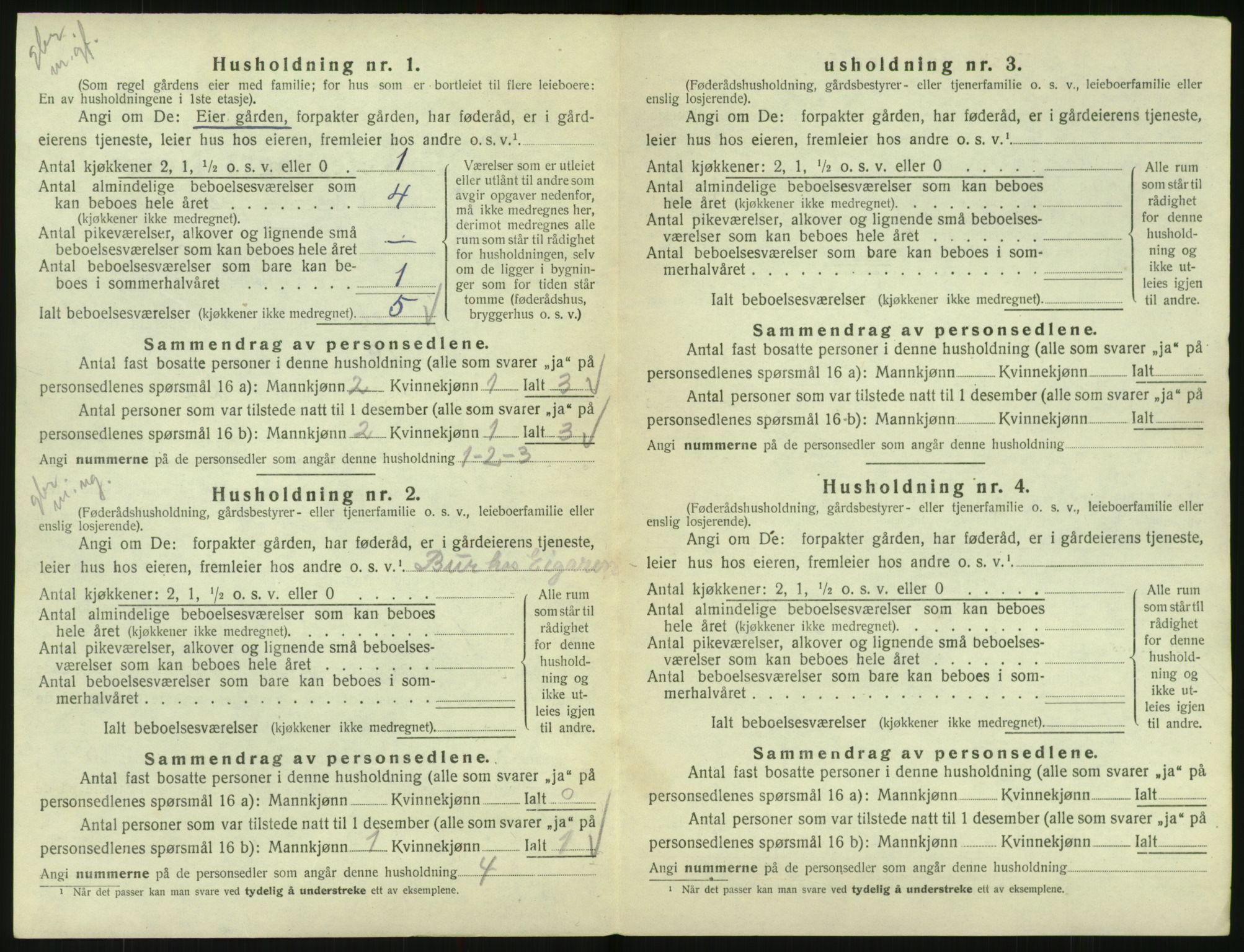 SAK, 1920 census for Øvrebø, 1920, p. 47