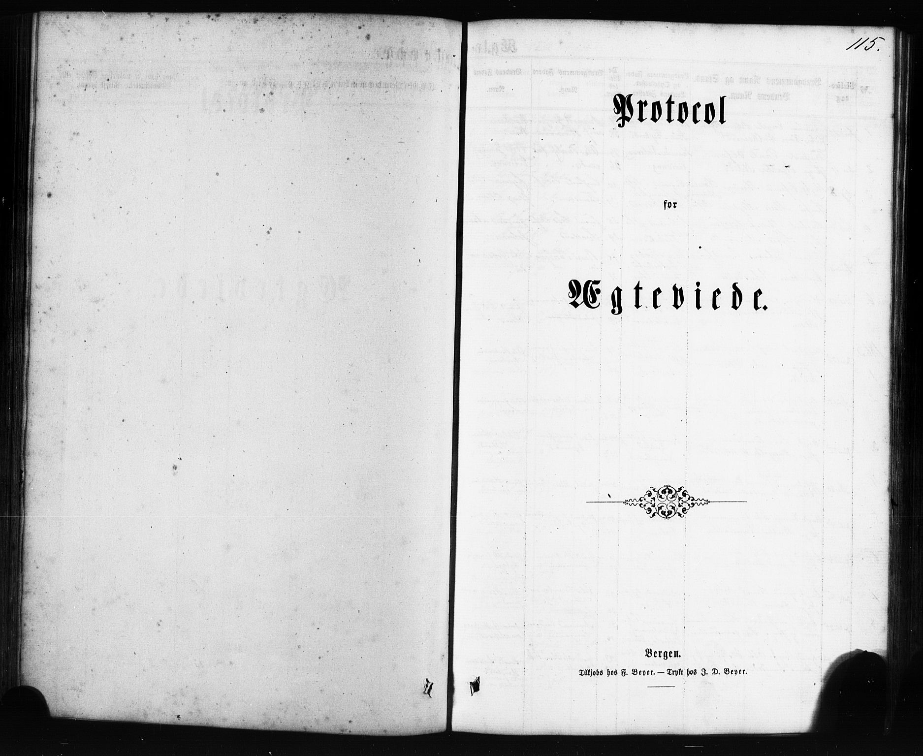 Sveio Sokneprestembete, SAB/A-78501/H/Haa: Parish register (official) no. C 1, 1862-1880, p. 115