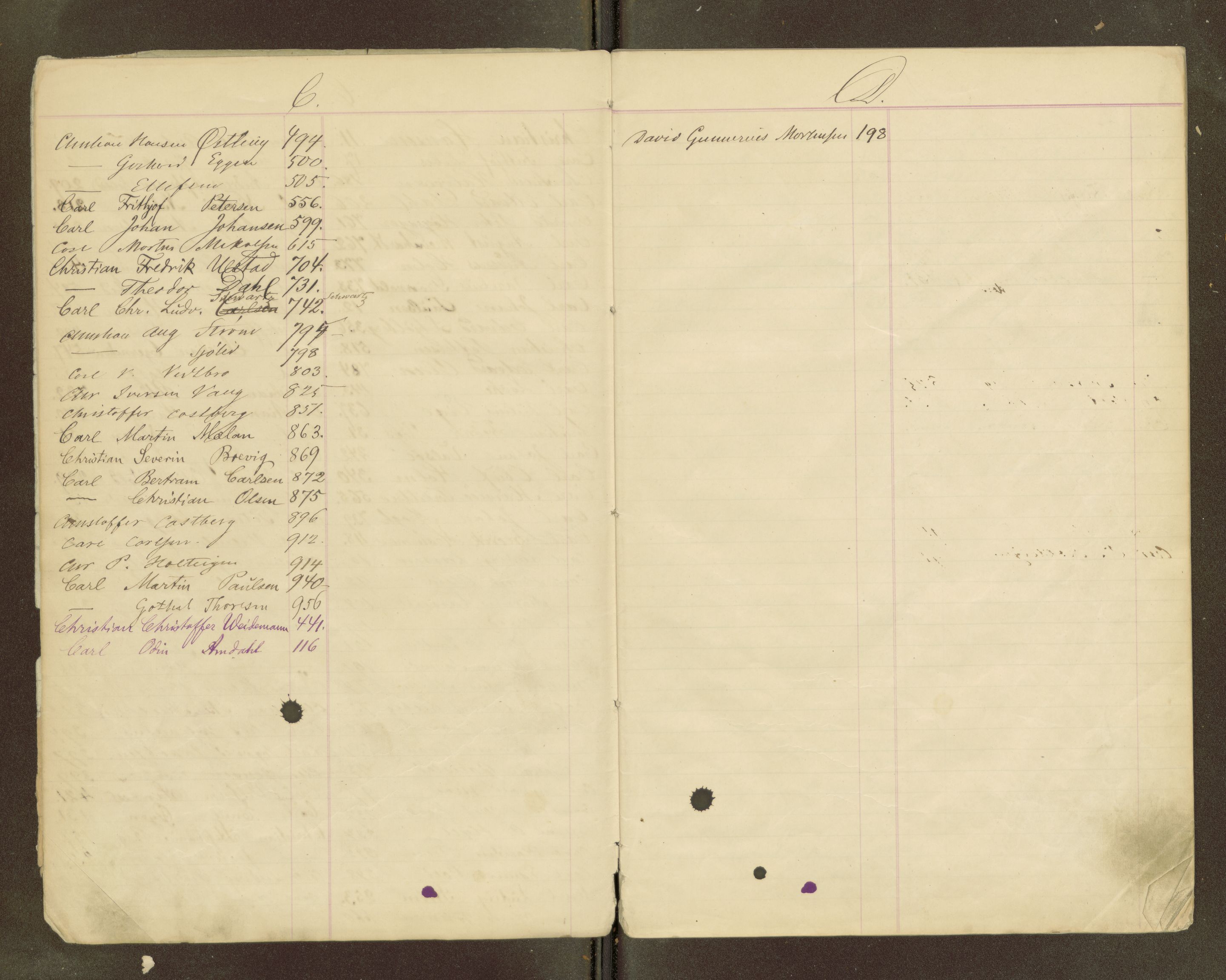 Sjøinnrulleringen - Trondhjemske distrikt, AV/SAT-A-5121/01/L0029: Sjøfartshovedrulle for Trondhjem by, 1868-1877