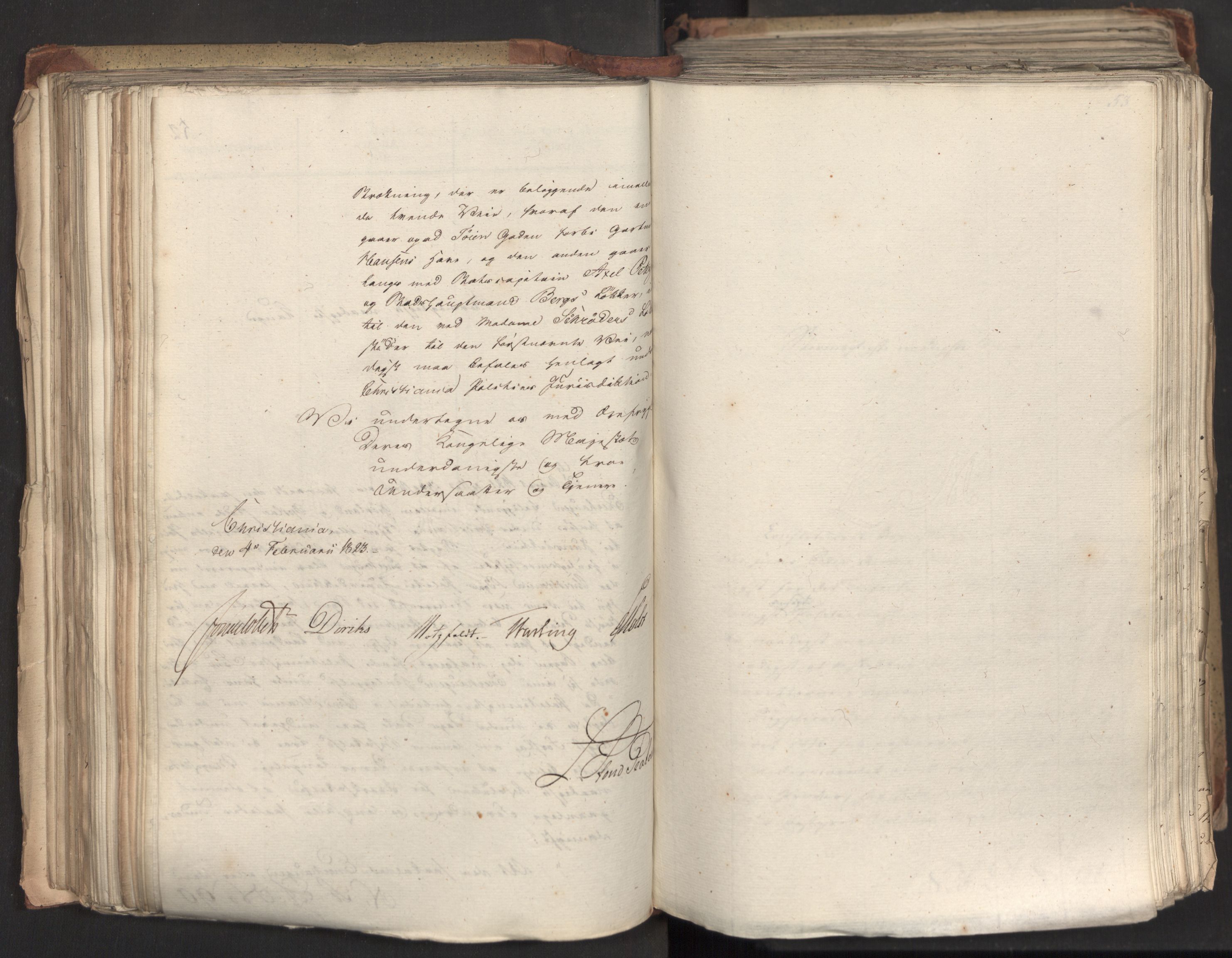 Statsrådsavdelingen i Stockholm, AV/RA-S-1003/D/Da/L0033: Regjeringsinnstillinger nr. 1-274, 1823, p. 247