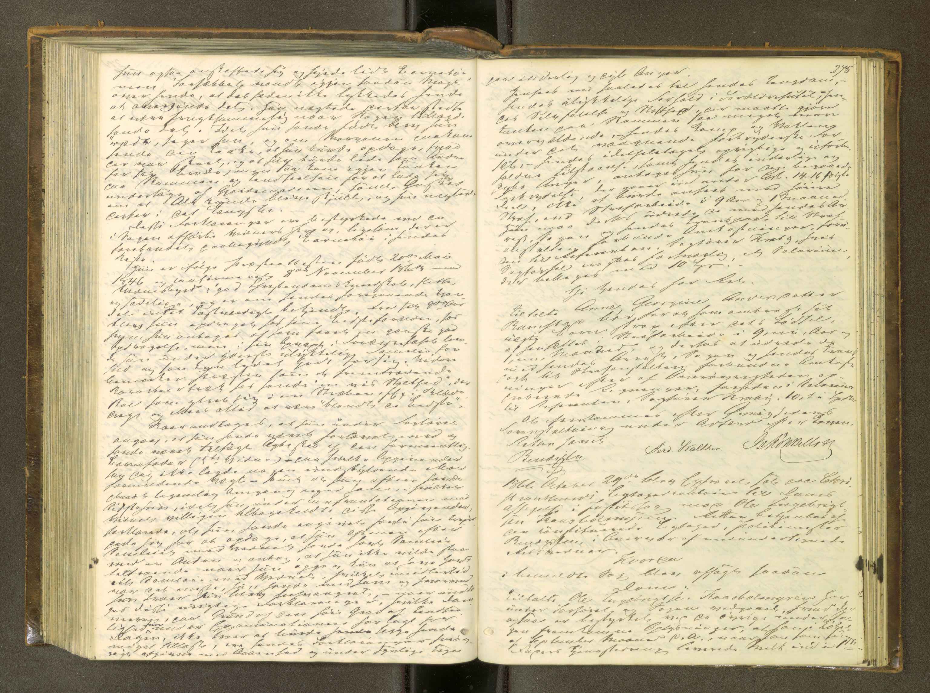 Kristiansund byfogd, AV/SAT-A-4587/A/04/L0003: Domprotokoll. Aut. 08.10.1861, 1861-1868, p. 274b-275a