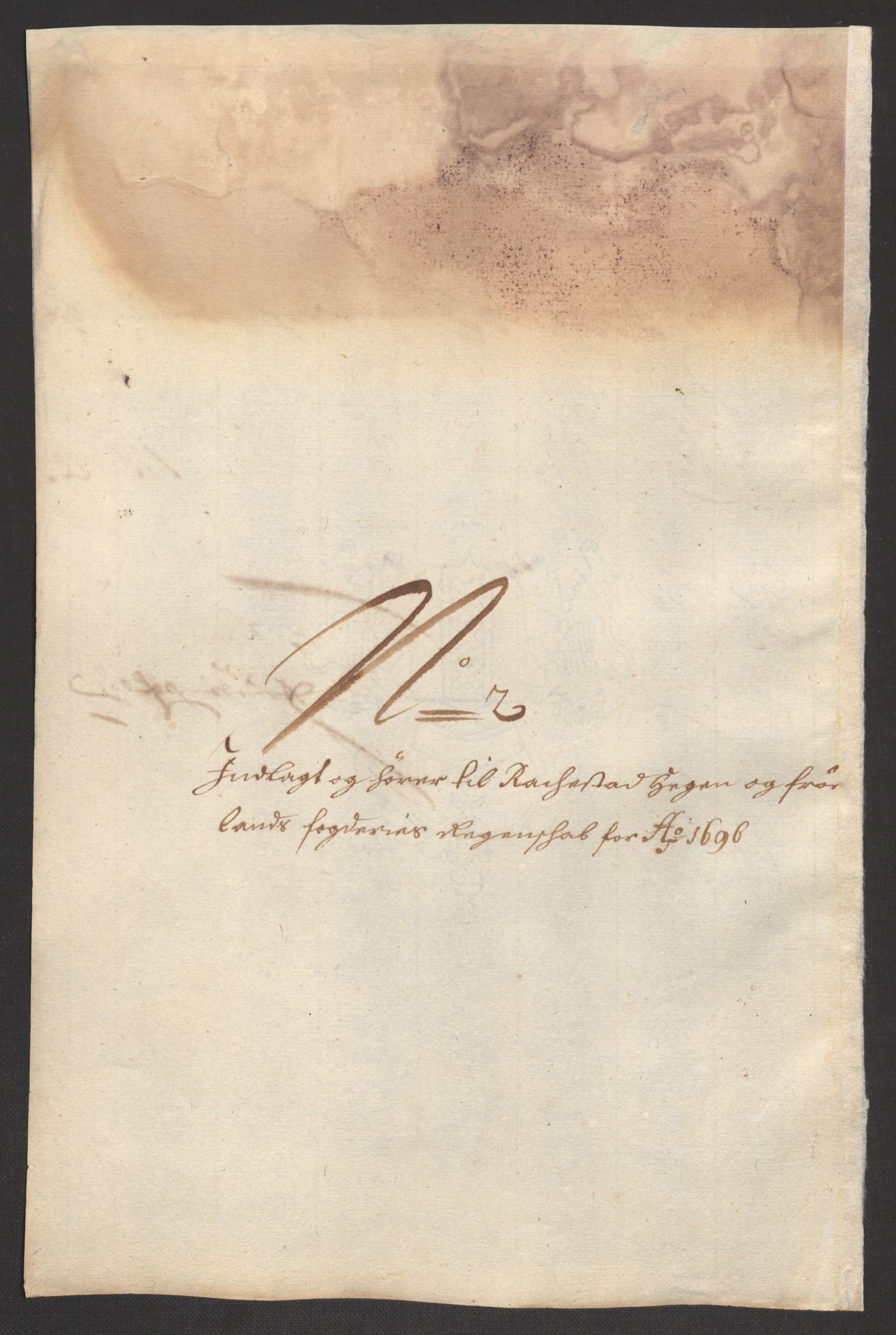 Rentekammeret inntil 1814, Reviderte regnskaper, Fogderegnskap, AV/RA-EA-4092/R07/L0286: Fogderegnskap Rakkestad, Heggen og Frøland, 1696, p. 30