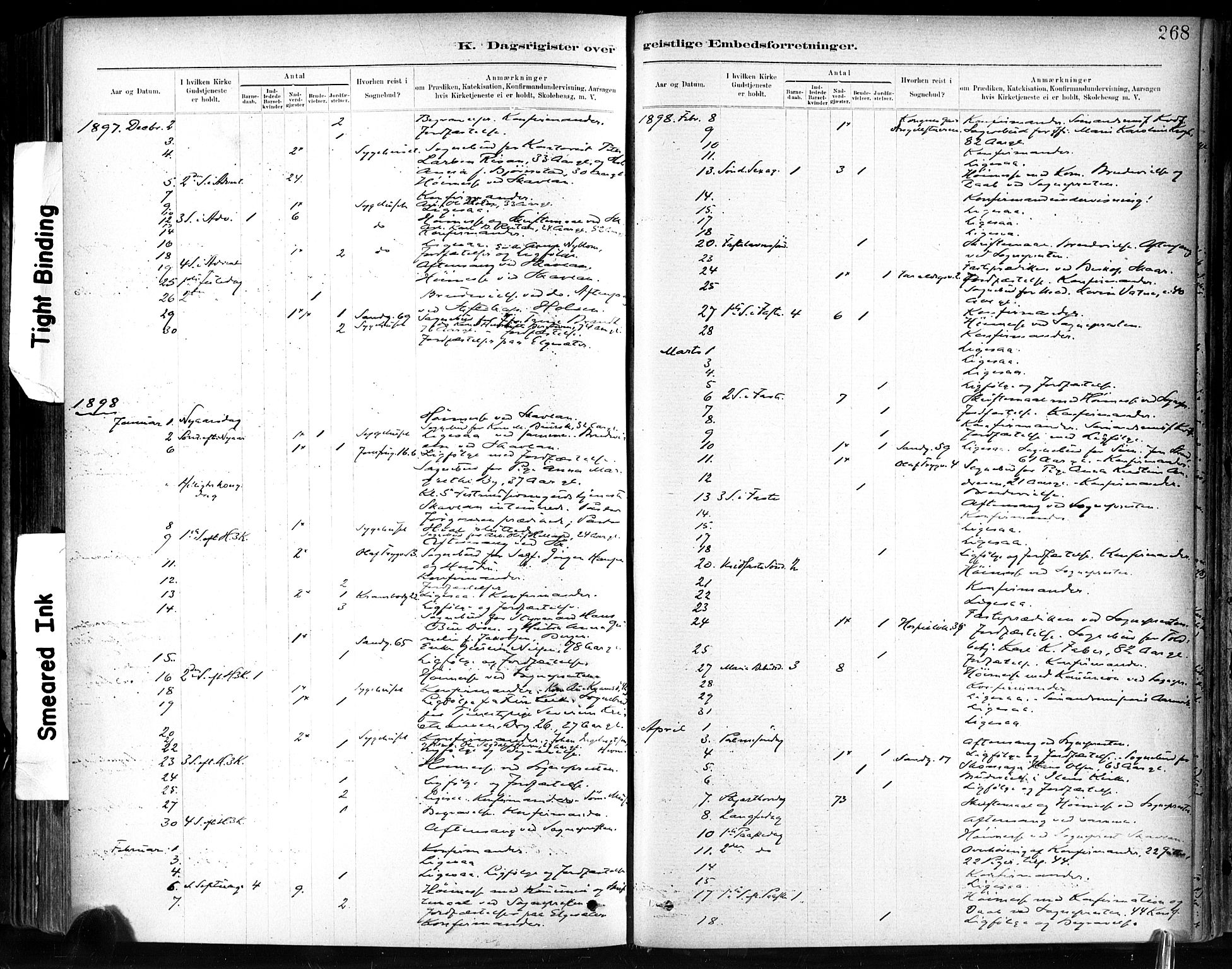 Ministerialprotokoller, klokkerbøker og fødselsregistre - Sør-Trøndelag, SAT/A-1456/602/L0120: Parish register (official) no. 602A18, 1880-1913, p. 268