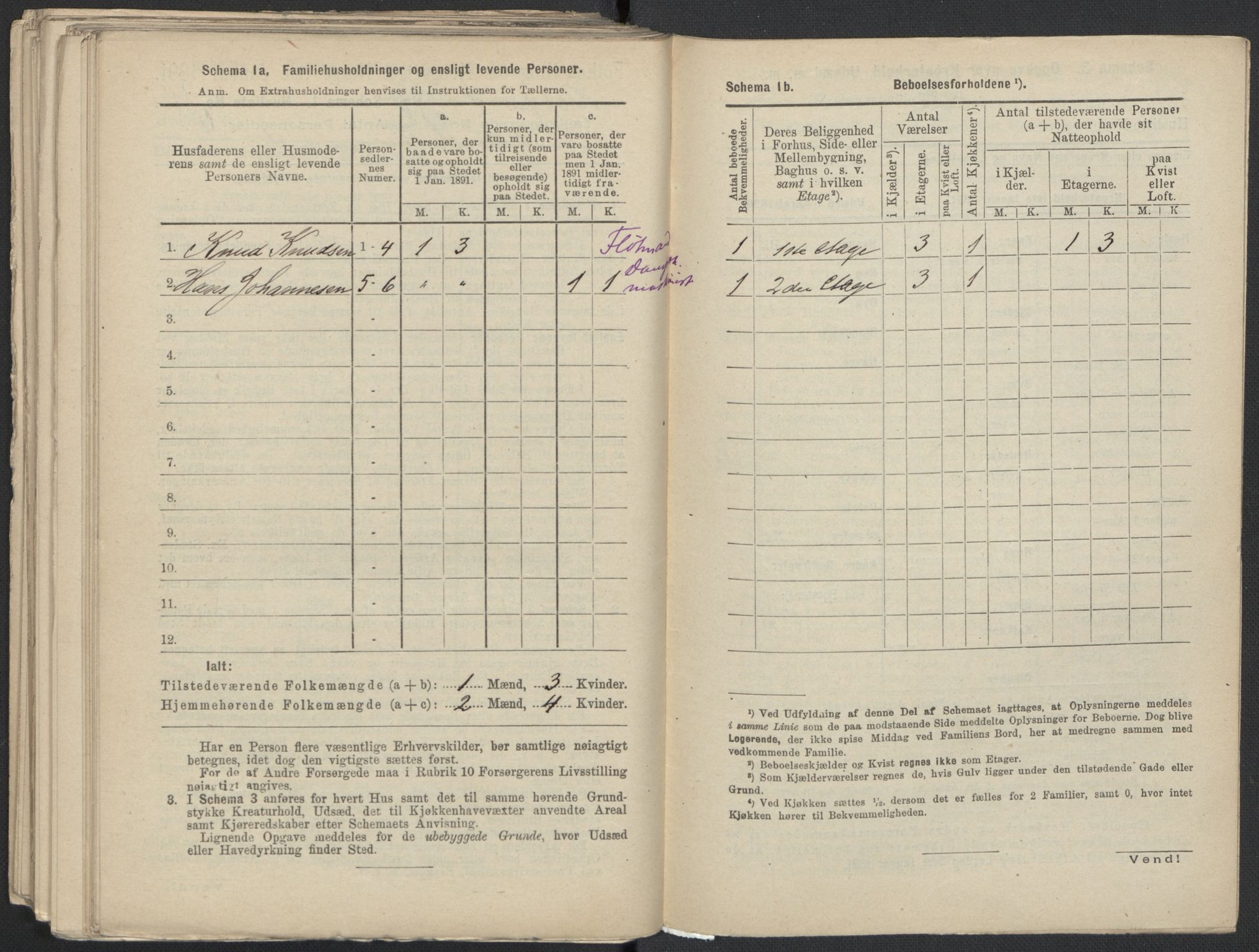 RA, 1891 Census for 1301 Bergen, 1891, p. 5165