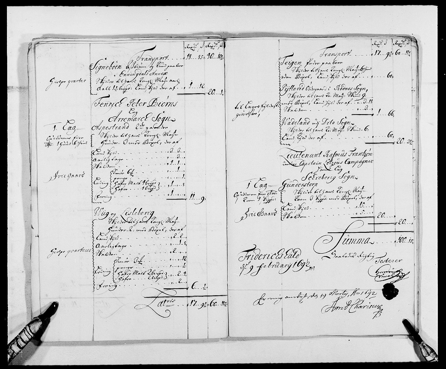 Rentekammeret inntil 1814, Reviderte regnskaper, Fogderegnskap, AV/RA-EA-4092/R01/L0010: Fogderegnskap Idd og Marker, 1690-1691, p. 83