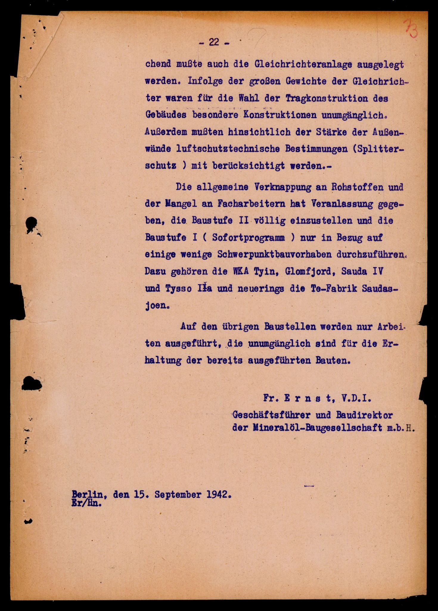 Forsvarets Overkommando. 2 kontor. Arkiv 11.4. Spredte tyske arkivsaker, AV/RA-RAFA-7031/D/Dar/Darb/L0002: Reichskommissariat, 1940-1945, p. 1388