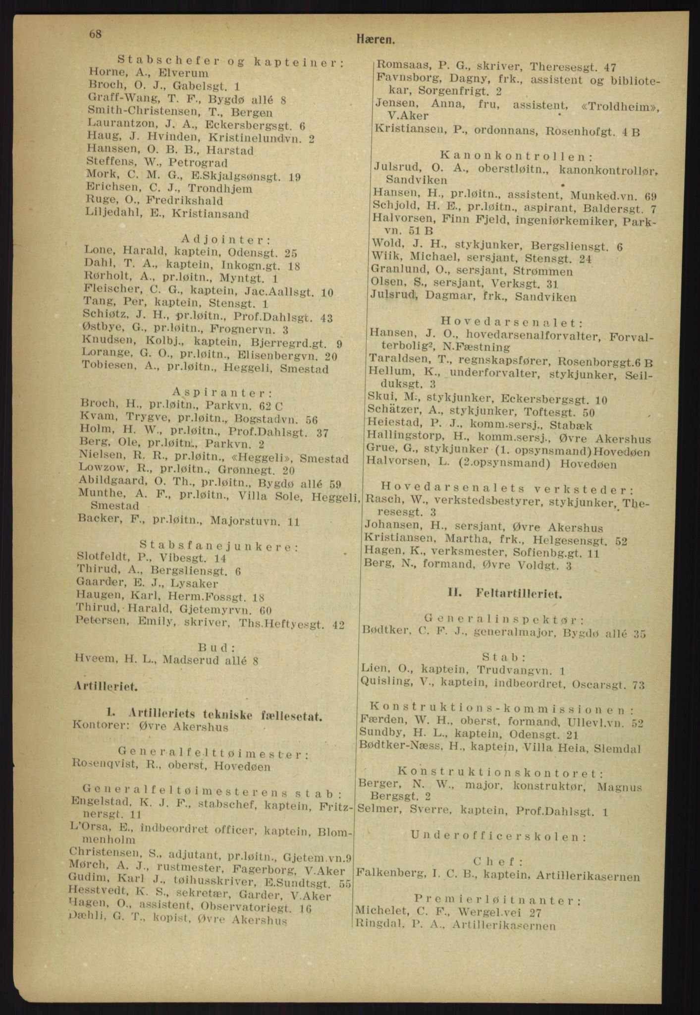 Kristiania/Oslo adressebok, PUBL/-, 1918, p. 75