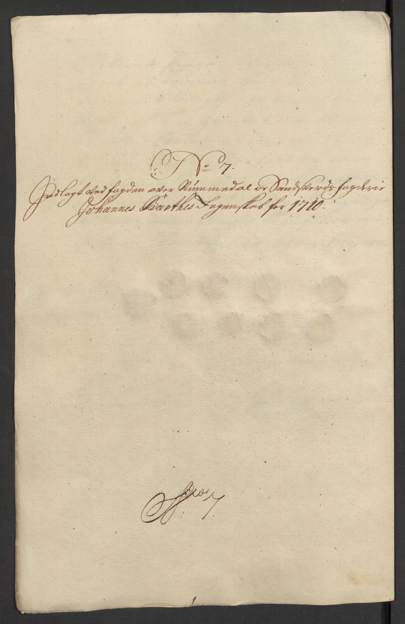 Rentekammeret inntil 1814, Reviderte regnskaper, Fogderegnskap, AV/RA-EA-4092/R24/L1585: Fogderegnskap Numedal og Sandsvær, 1709-1710, p. 191