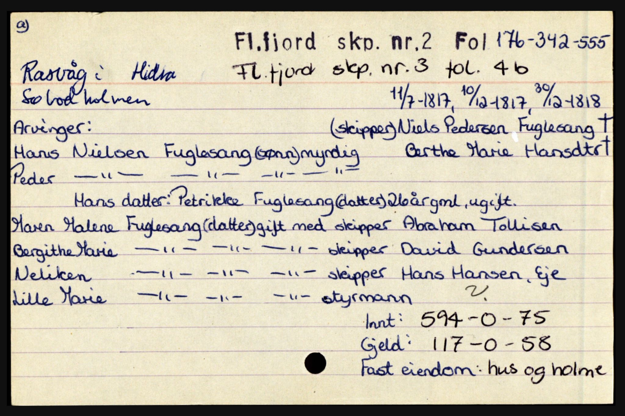 Flekkefjord sorenskriveri, AV/SAK-1221-0001/H, p. 1177