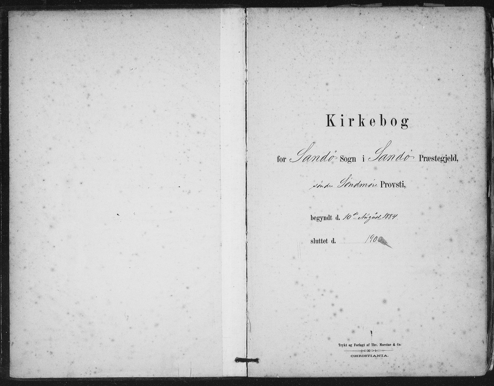 Ministerialprotokoller, klokkerbøker og fødselsregistre - Møre og Romsdal, AV/SAT-A-1454/503/L0037: Parish register (official) no. 503A05, 1884-1900