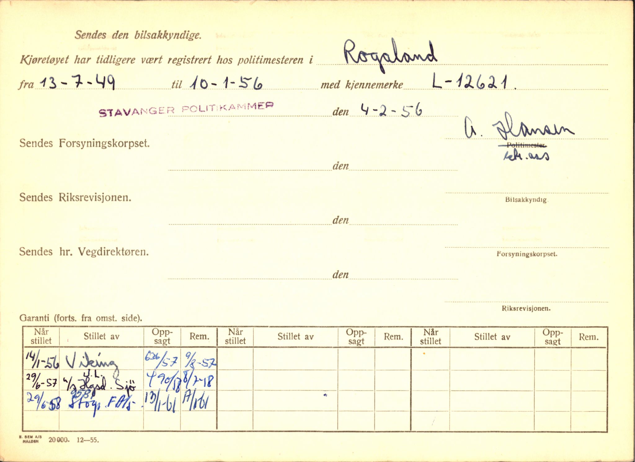 Stavanger trafikkstasjon, AV/SAST-A-101942/0/F/L0006: L-1700 - L-2149, 1930-1971, p. 1846