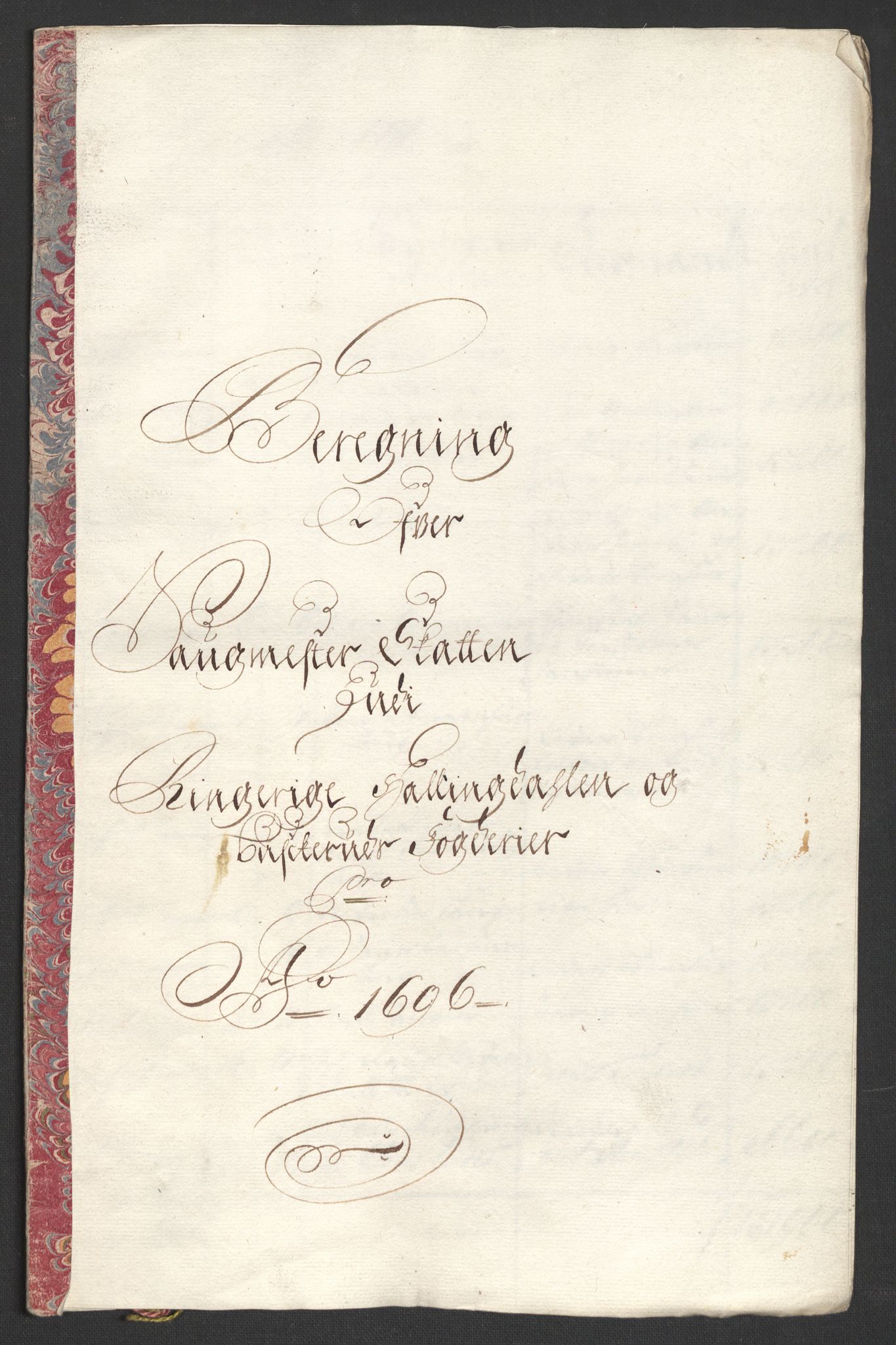 Rentekammeret inntil 1814, Reviderte regnskaper, Fogderegnskap, RA/EA-4092/R22/L1453: Fogderegnskap Ringerike, Hallingdal og Buskerud, 1696, p. 253