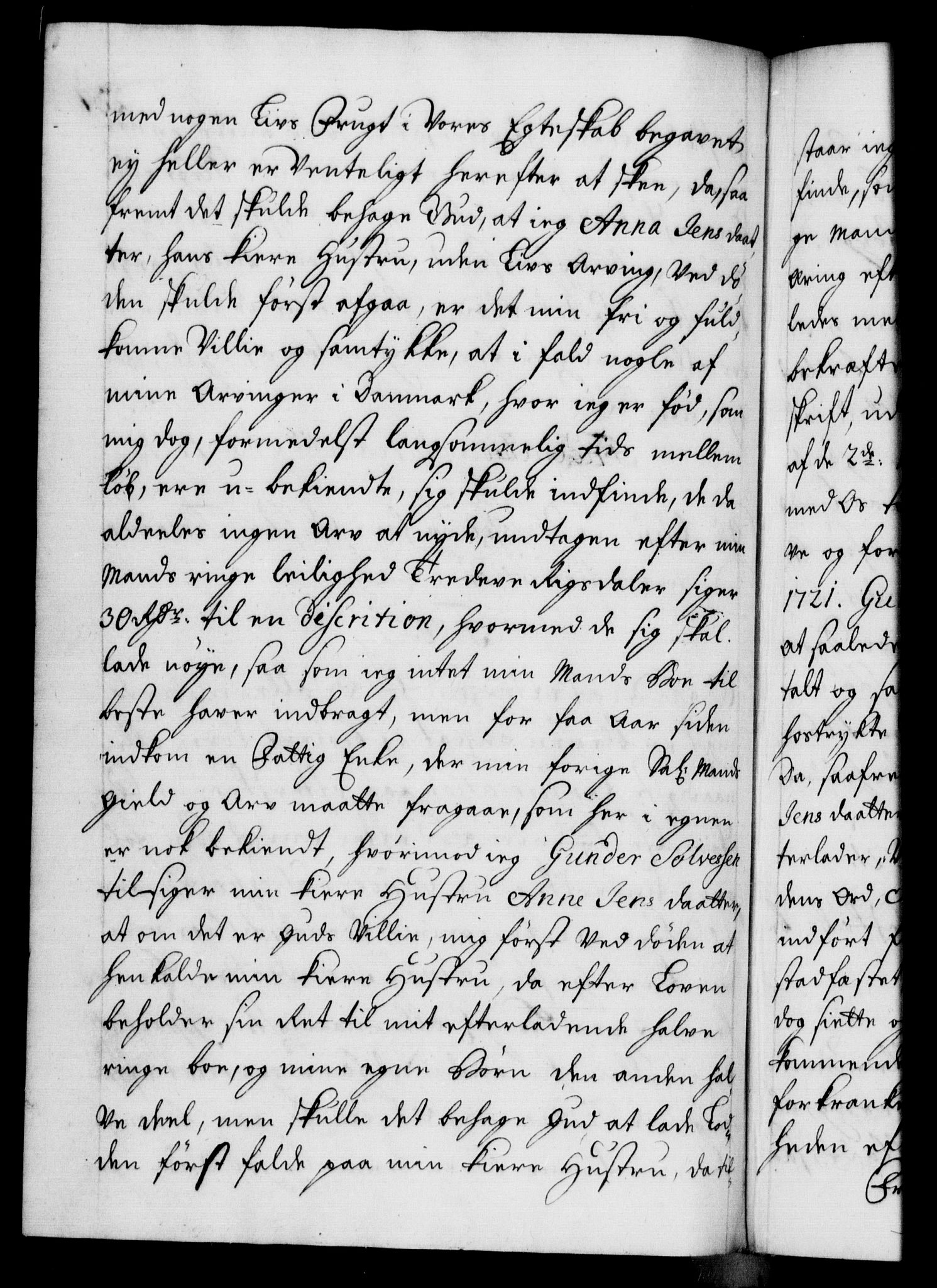 Danske Kanselli 1572-1799, AV/RA-EA-3023/F/Fc/Fca/Fcaa/L0023: Norske registre, 1720-1722, p. 237b