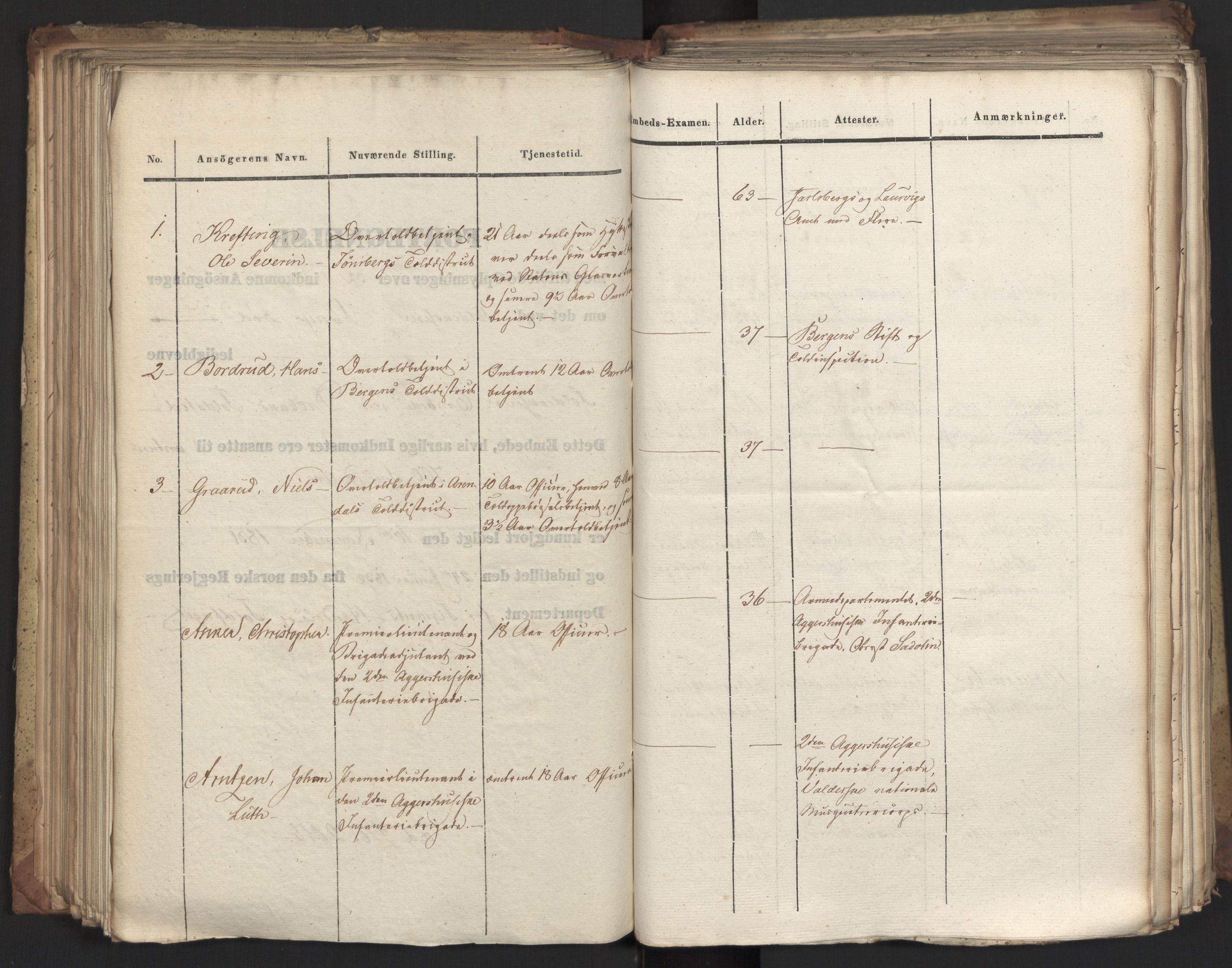 Statsrådsavdelingen i Stockholm, AV/RA-S-1003/D/Da/L0076: Regjeringsinnstillinger nr. 1942-2099, 1832, p. 235