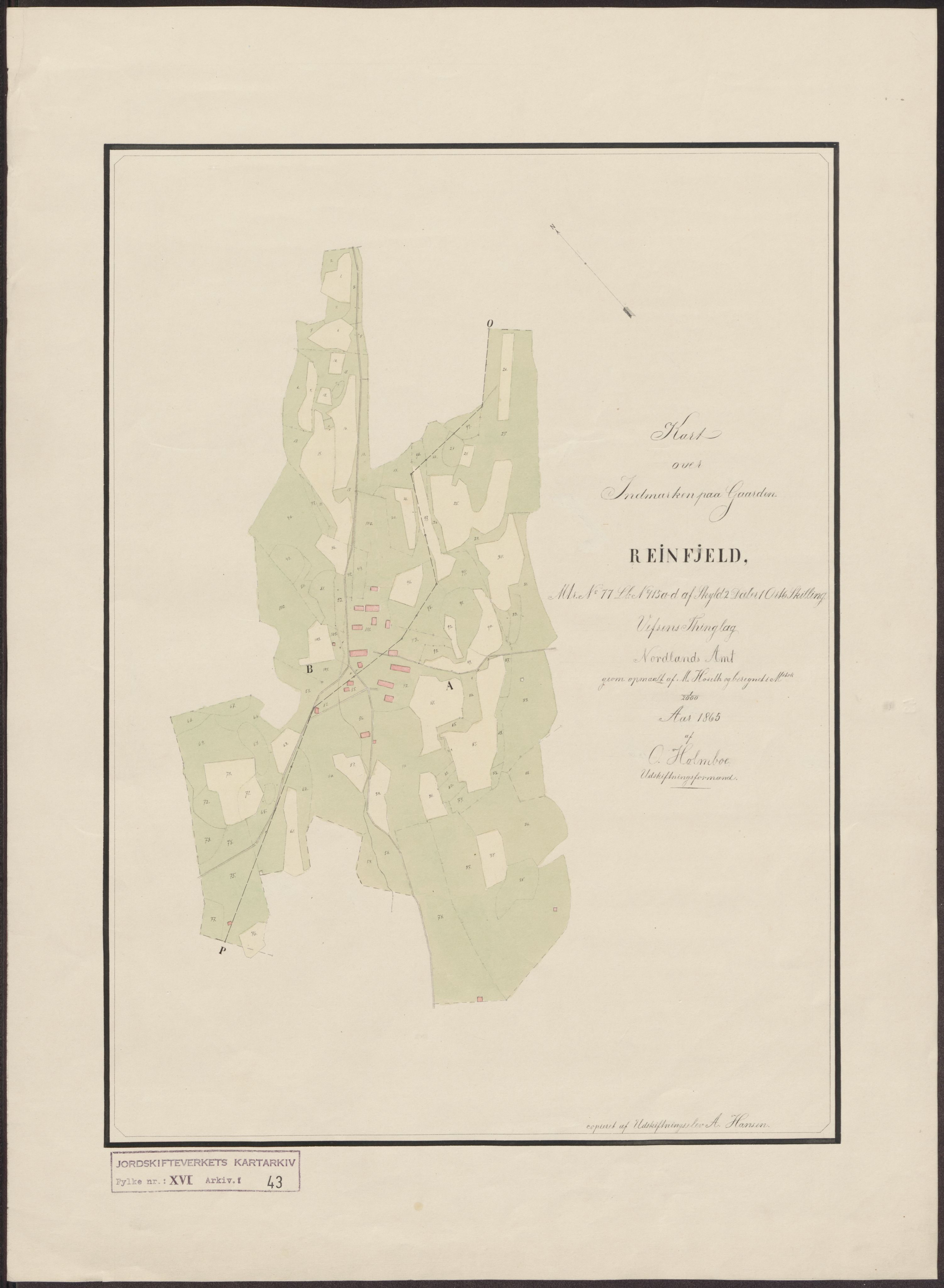 Jordskifteverkets kartarkiv, AV/RA-S-3929/T, 1859-1988, p. 129
