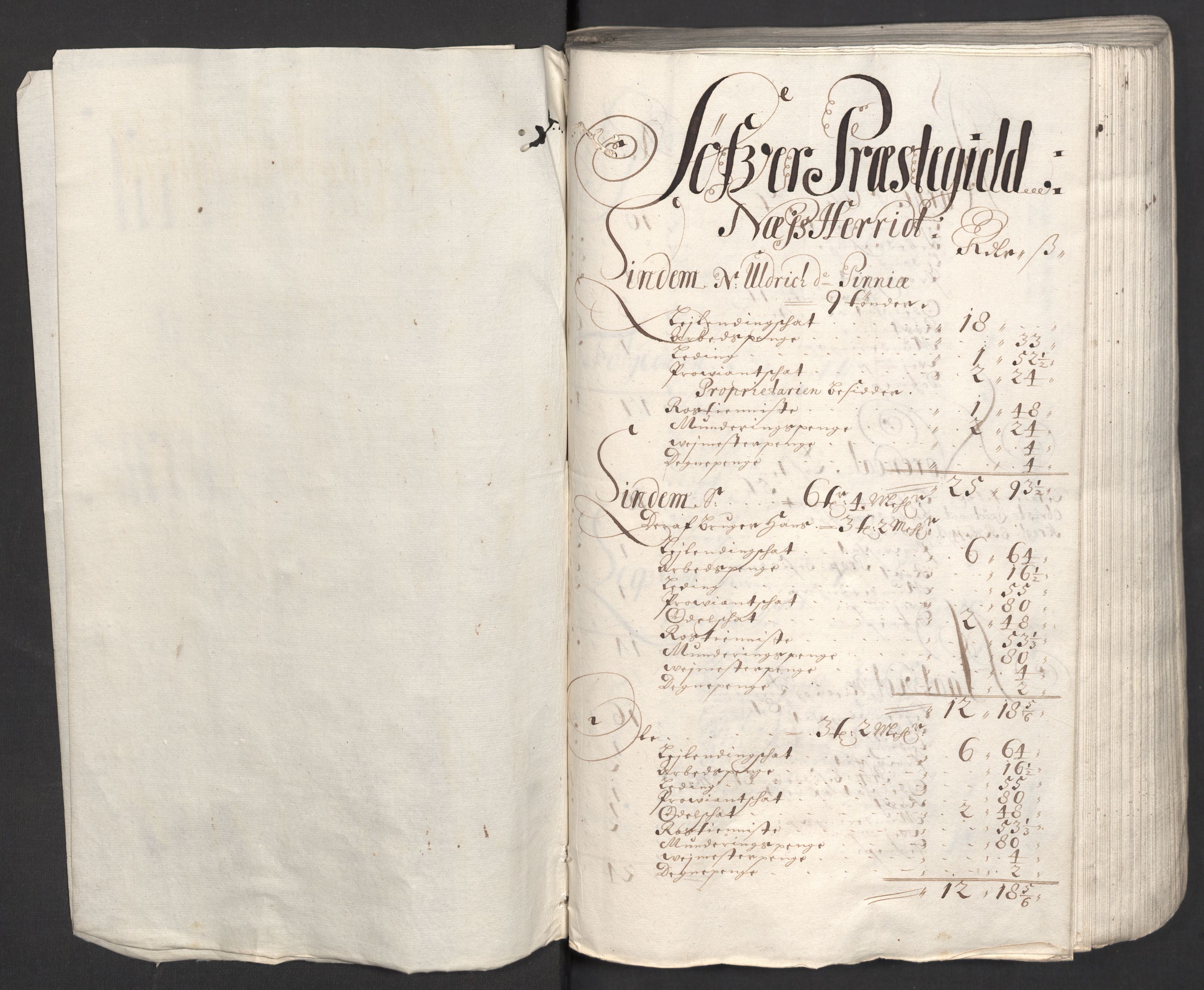 Rentekammeret inntil 1814, Reviderte regnskaper, Fogderegnskap, AV/RA-EA-4092/R36/L2117: Fogderegnskap Øvre og Nedre Telemark og Bamble, 1707, p. 5