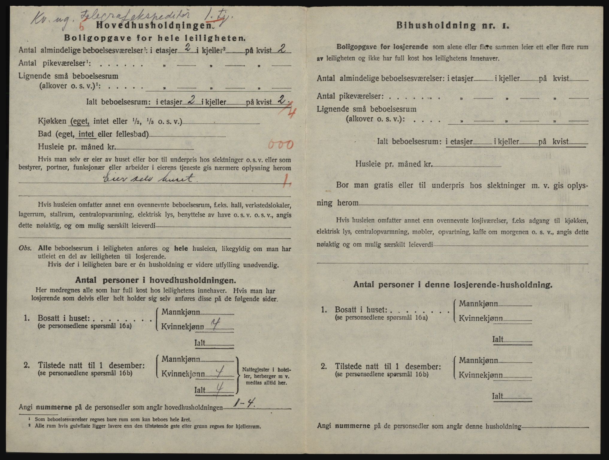 SATØ, 1920 census for Vadsø, 1920, p. 1033