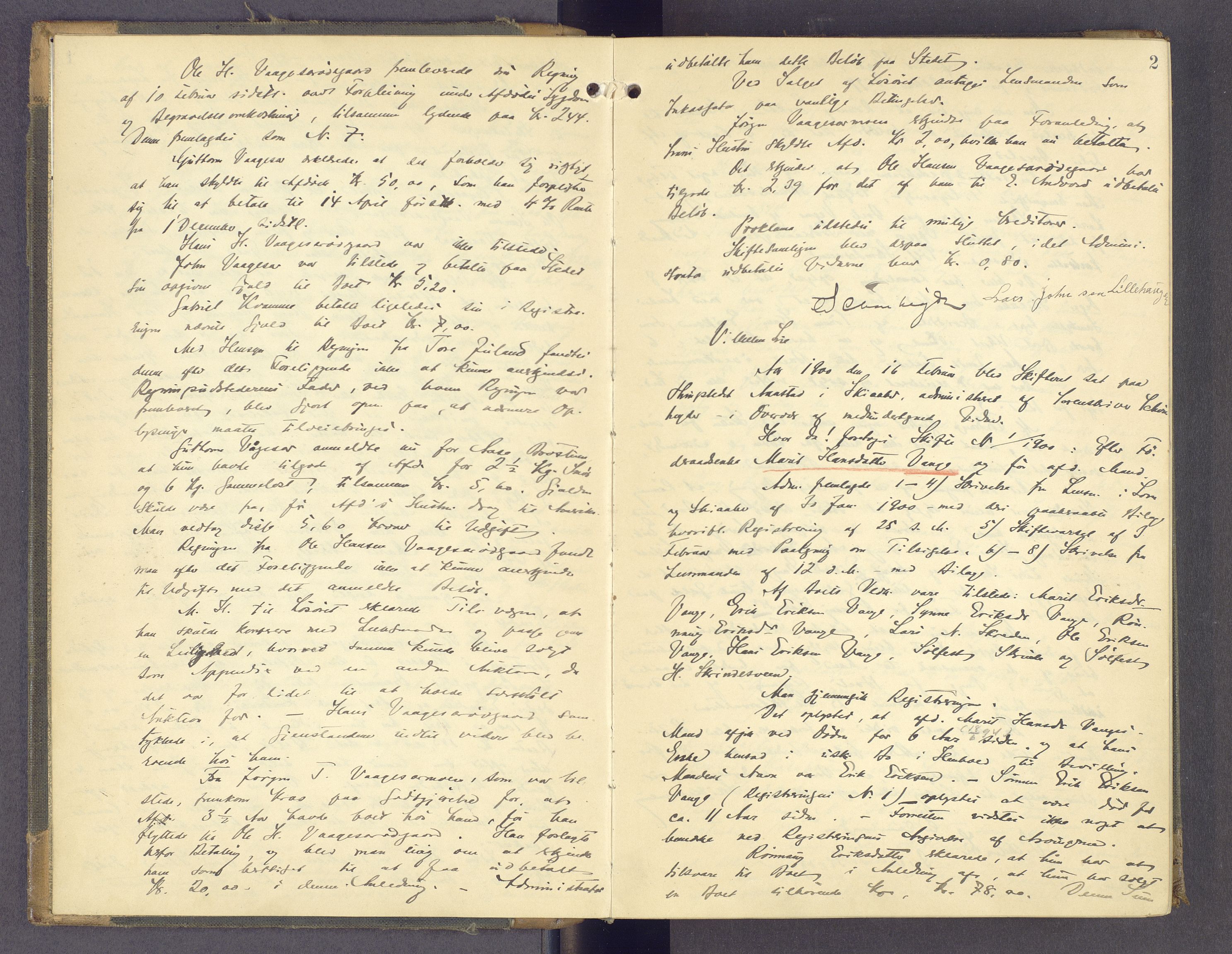 Nord-Gudbrandsdal tingrett, AV/SAH-TING-002/J/Jc/L0004: Skifteforhandlingsprotokoll, 1900-1907, p. 1b-2a