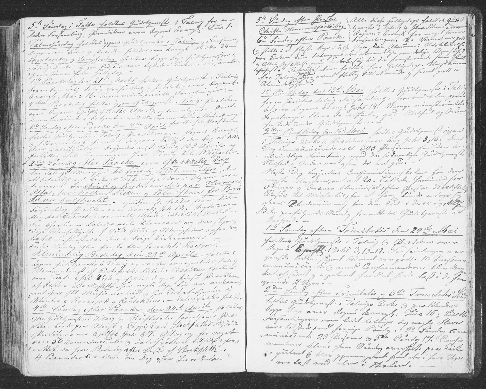 Talvik sokneprestkontor, AV/SATØ-S-1337/H/Ha/L0009kirke: Parish register (official) no. 9, 1837-1852, p. 400
