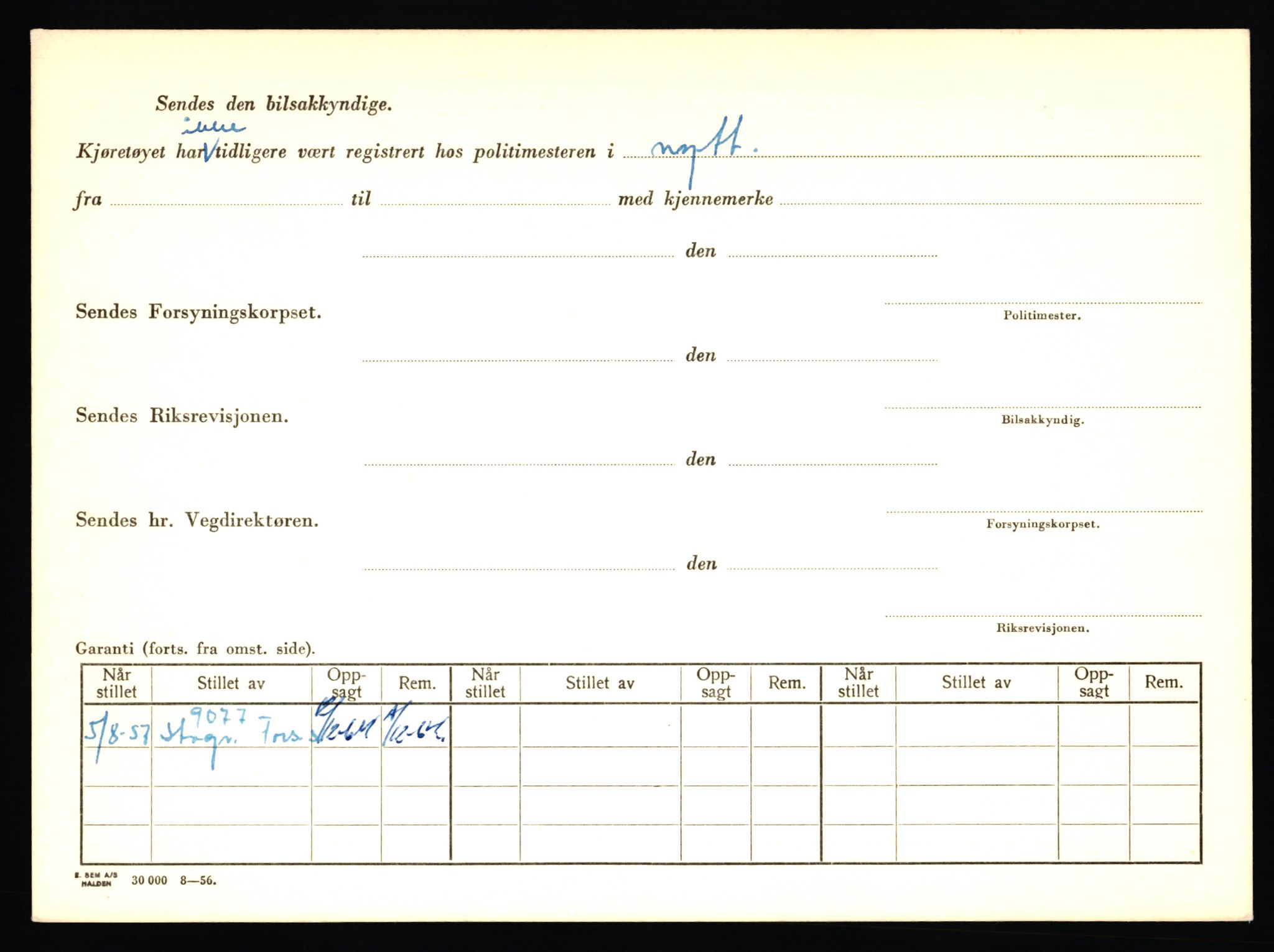 Stavanger trafikkstasjon, AV/SAST-A-101942/0/F/L0045: L-27000 - L-27799, 1930-1971, p. 1930