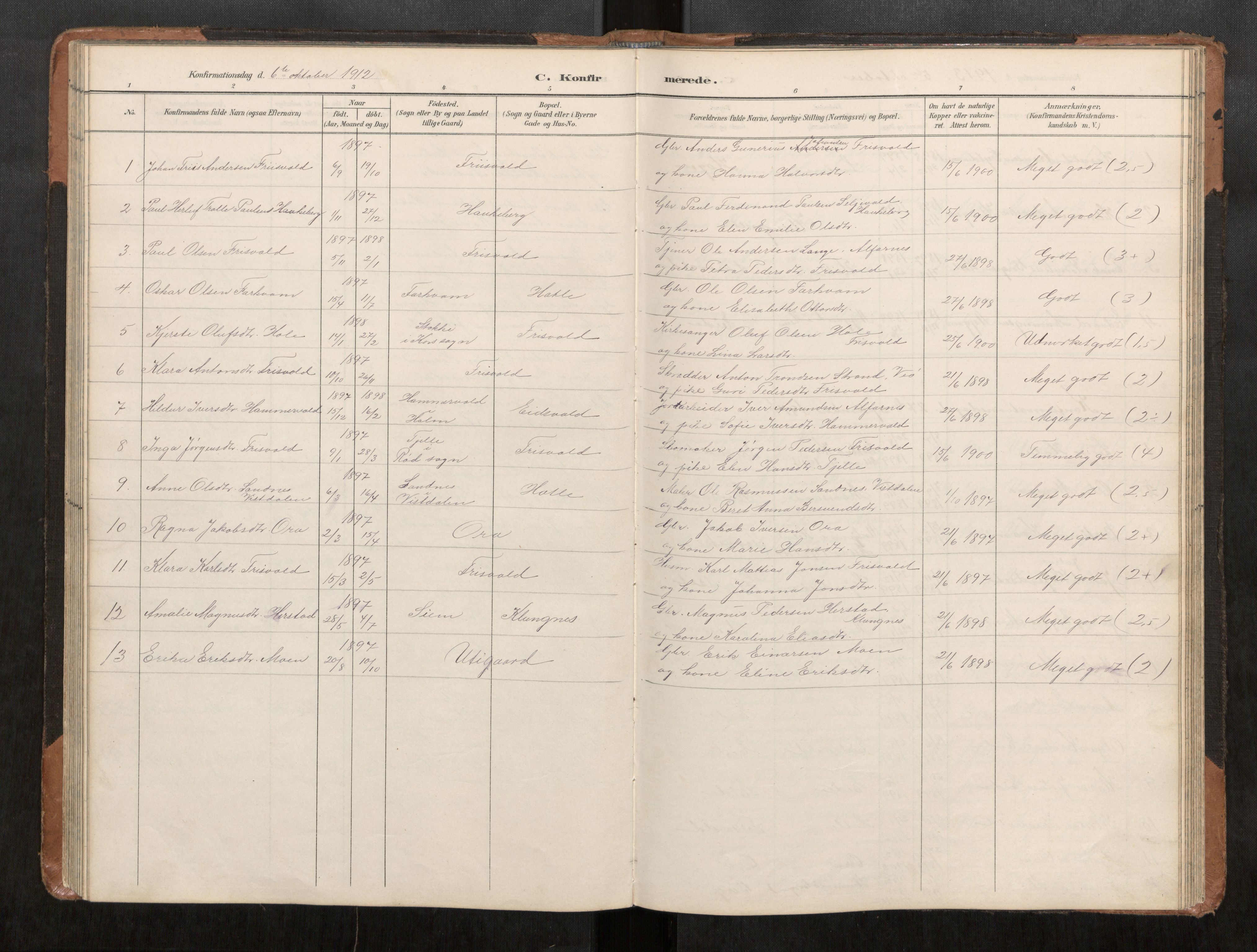 Ministerialprotokoller, klokkerbøker og fødselsregistre - Møre og Romsdal, AV/SAT-A-1454/542/L0561: Parish register (copy) no. 542C03, 1893-1931