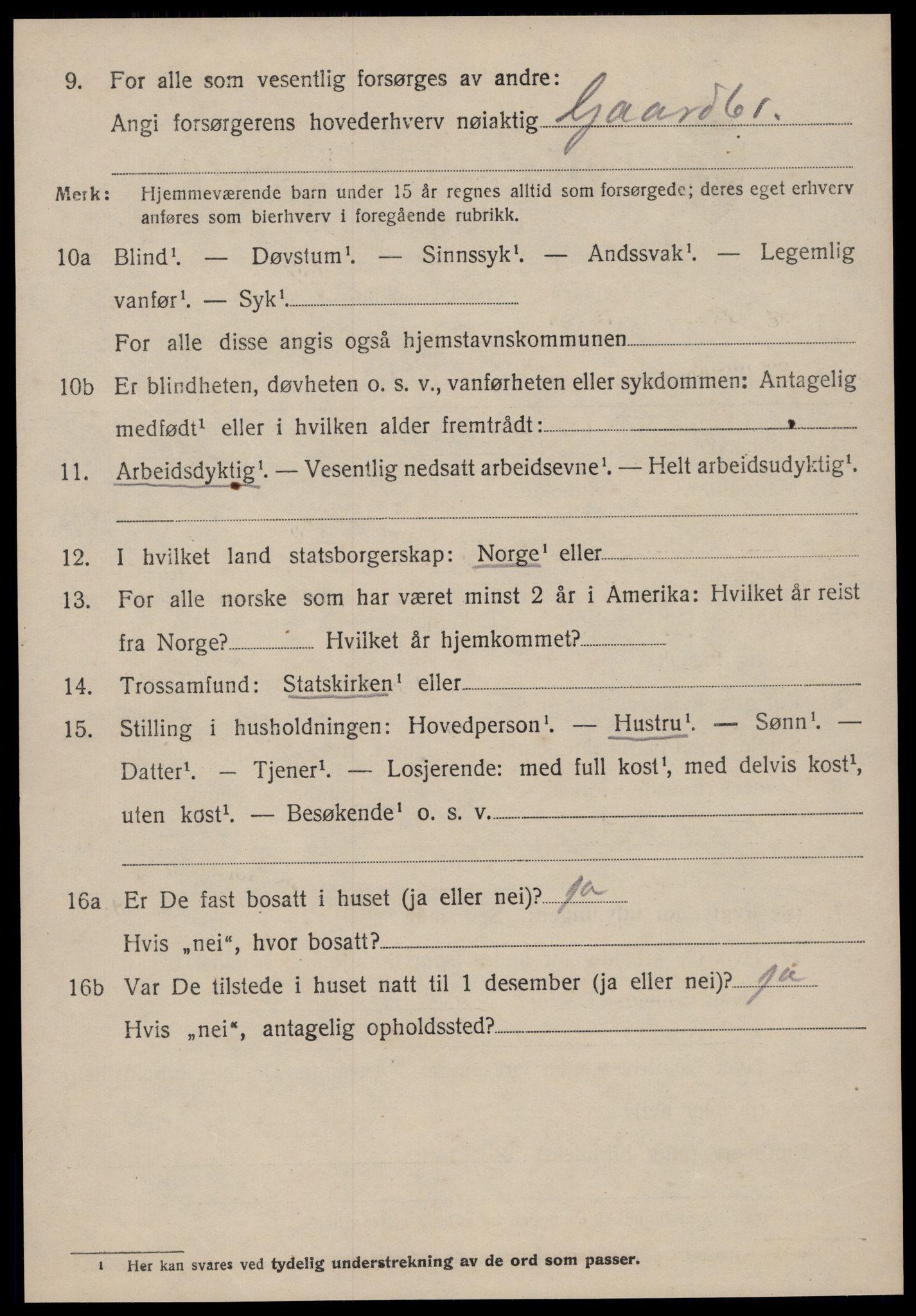 SAT, 1920 census for Ålvundeid, 1920, p. 523