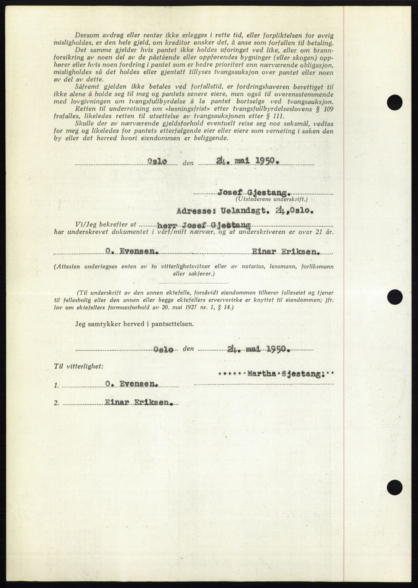 Moss sorenskriveri, AV/SAO-A-10168: Mortgage book no. B24, 1950-1950, Diary no: : 1551/1950