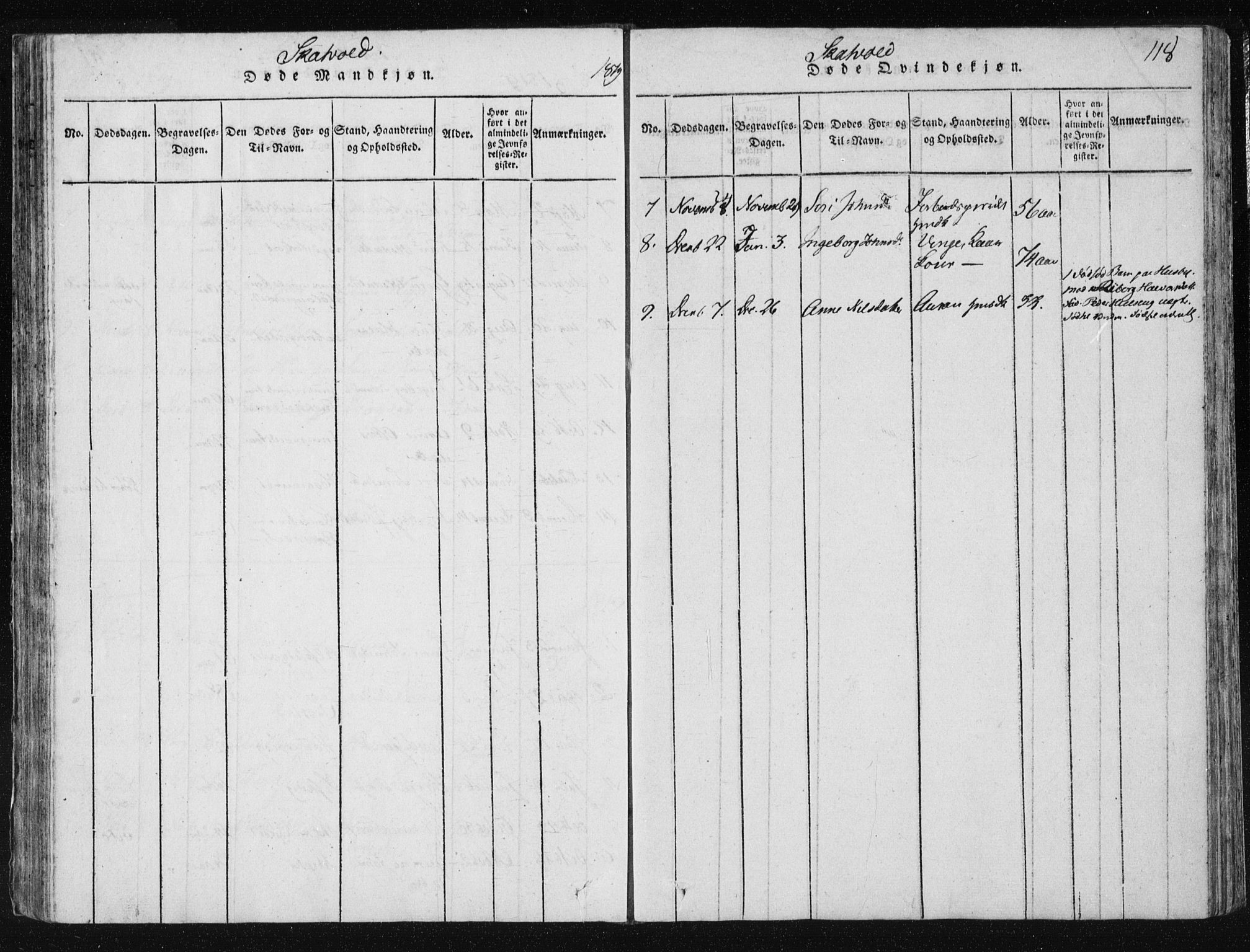 Ministerialprotokoller, klokkerbøker og fødselsregistre - Nord-Trøndelag, SAT/A-1458/709/L0061: Parish register (official) no. 709A08 /2, 1815-1819, p. 118
