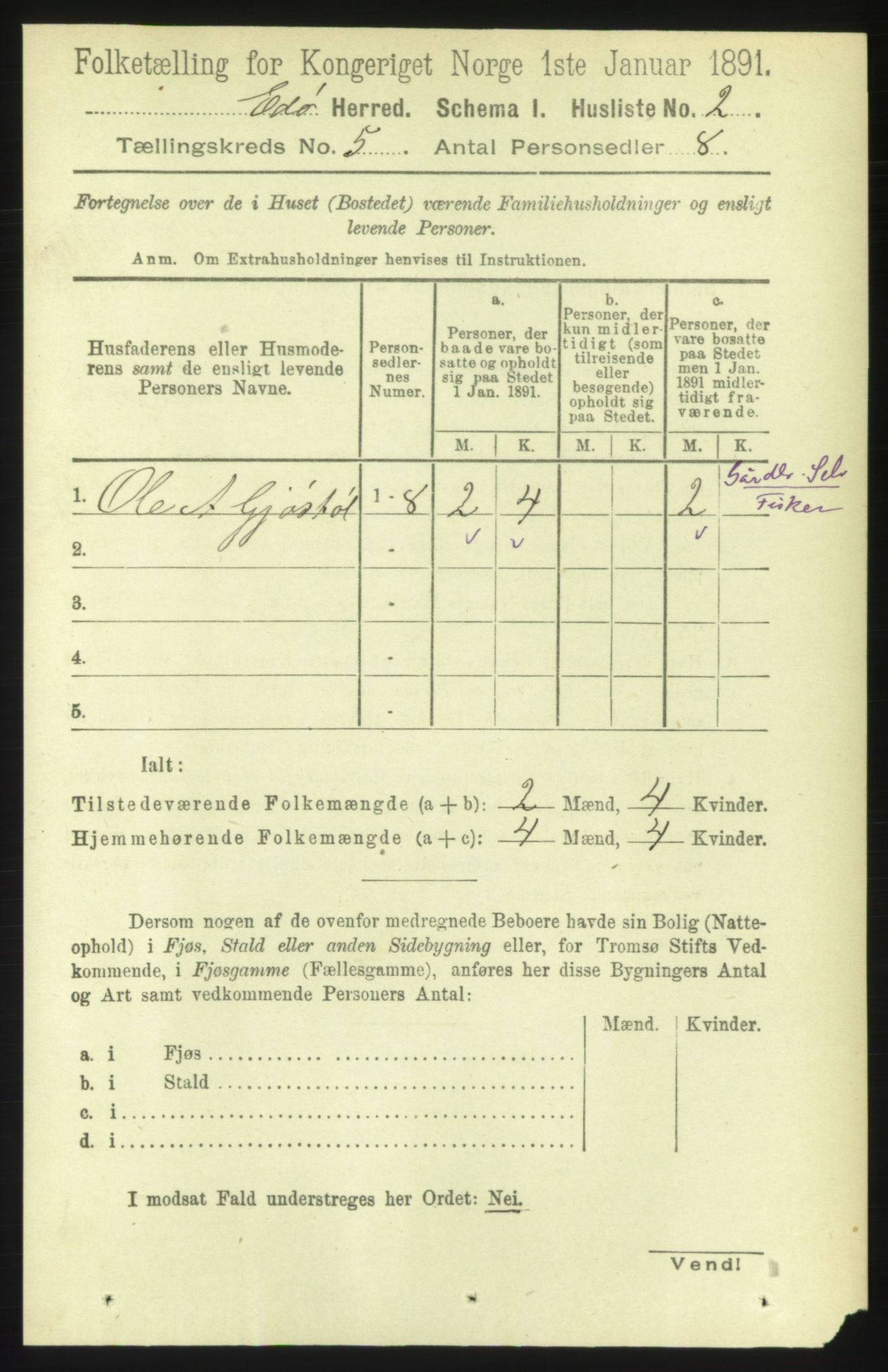 RA, 1891 census for 1573 Edøy, 1891, p. 1178