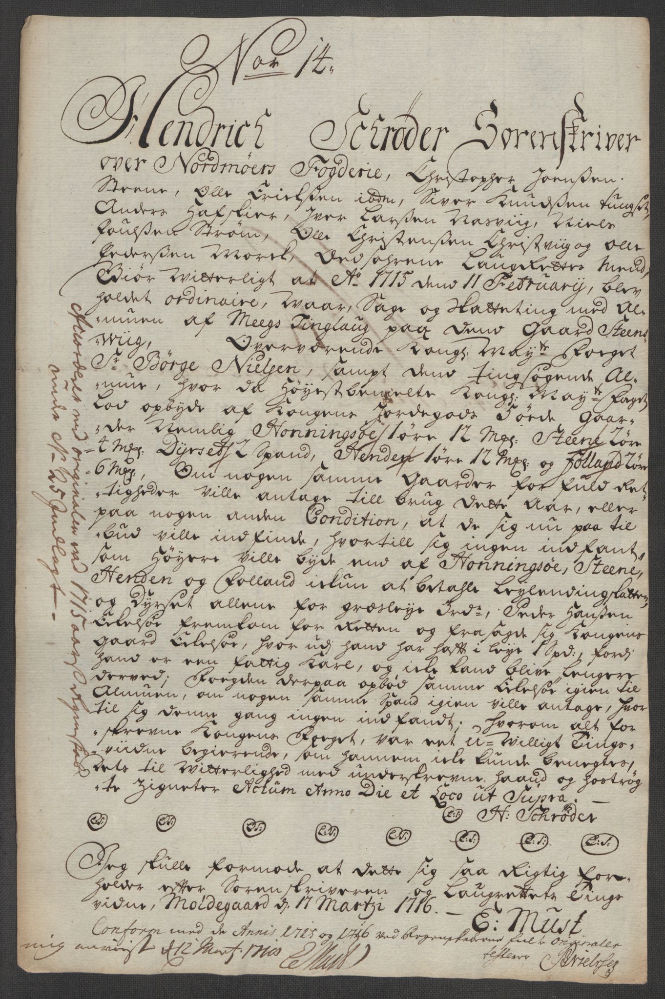 Rentekammeret inntil 1814, Reviderte regnskaper, Fogderegnskap, AV/RA-EA-4092/R56/L3750: Fogderegnskap Nordmøre, 1717, p. 160