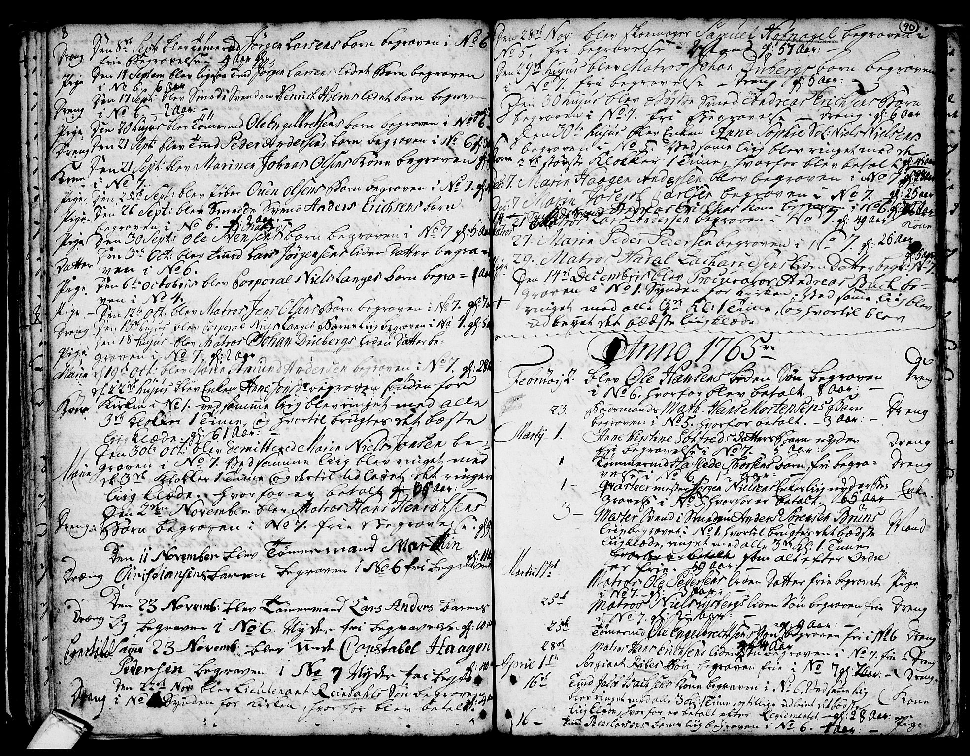 Stavern kirkebøker, SAKO/A-318/F/Fa/L0001: Parish register (official) no. 1, 1756-1782, p. 90