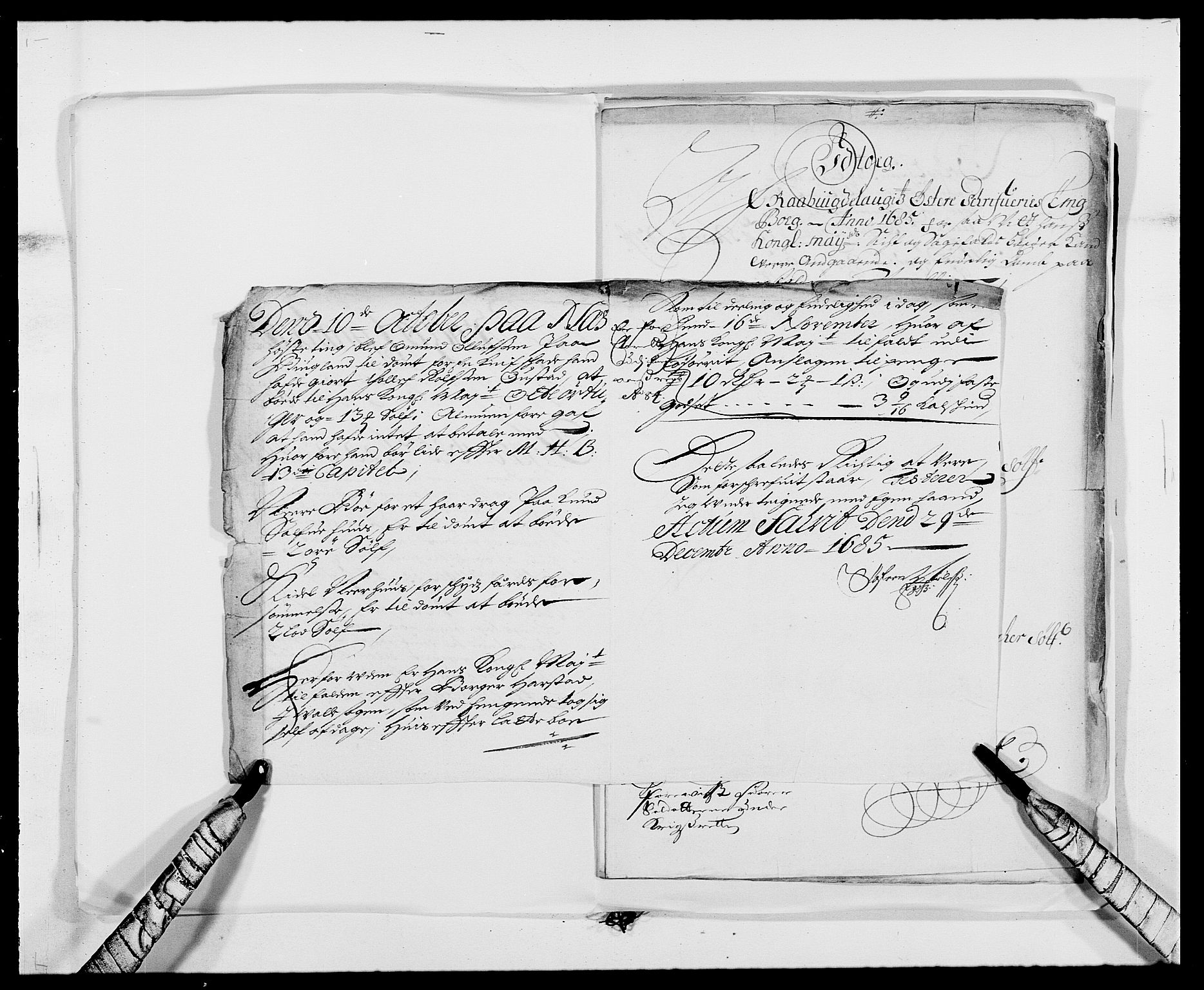 Rentekammeret inntil 1814, Reviderte regnskaper, Fogderegnskap, AV/RA-EA-4092/R40/L2439: Fogderegnskap Råbyggelag, 1684-1685, p. 227