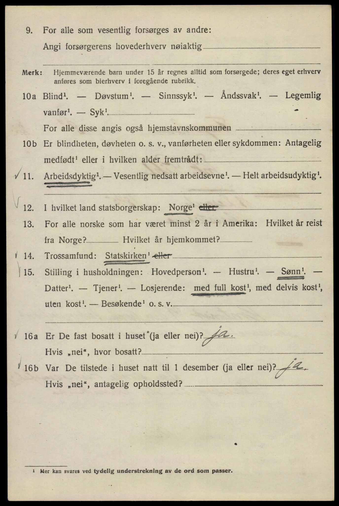 SAO, 1920 census for Kristiania, 1920, p. 225342