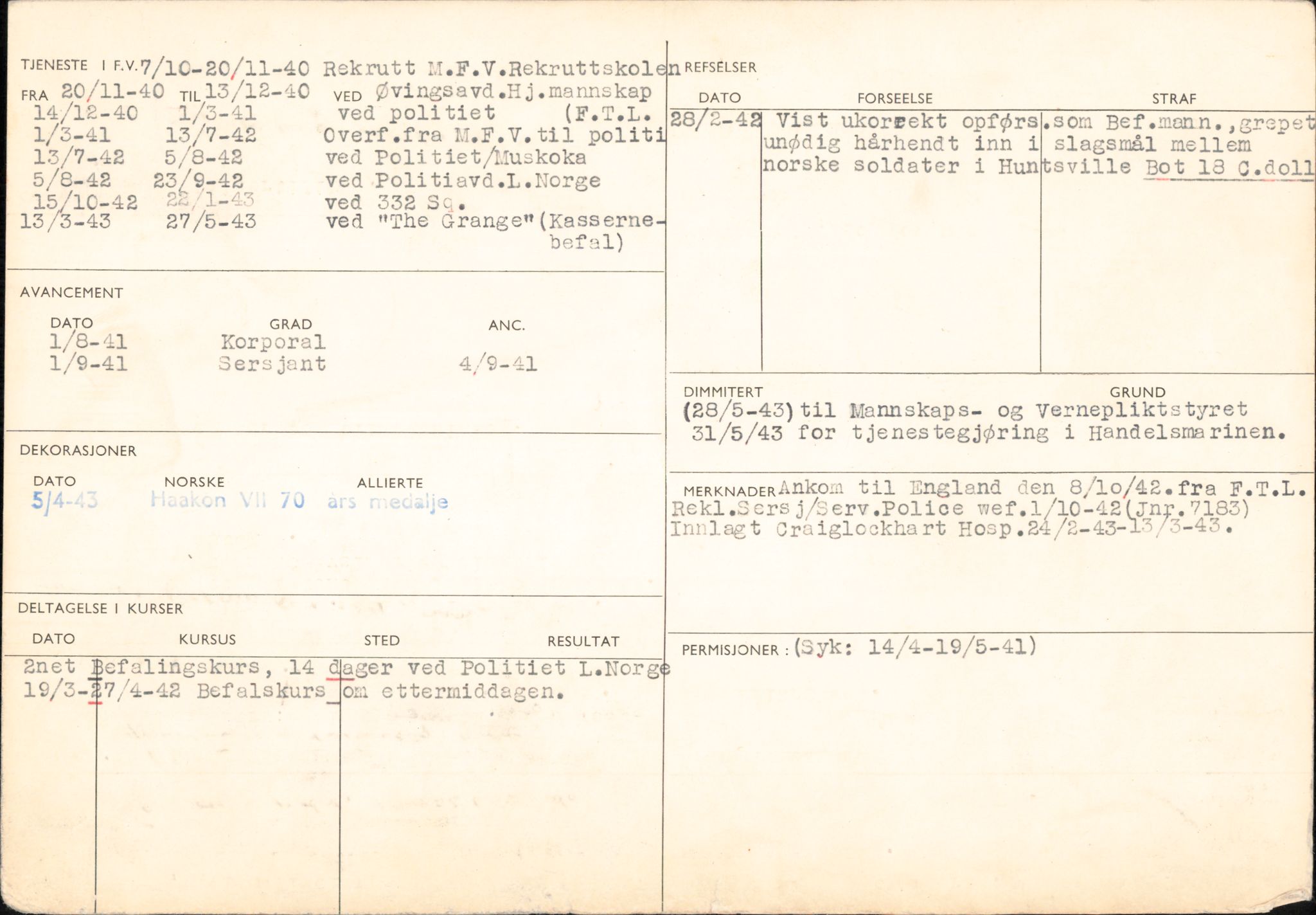Forsvaret, Forsvarets overkommando/Luftforsvarsstaben, RA/RAFA-4079/P/Pa/L0024: Personellpapirer, 1910, p. 555