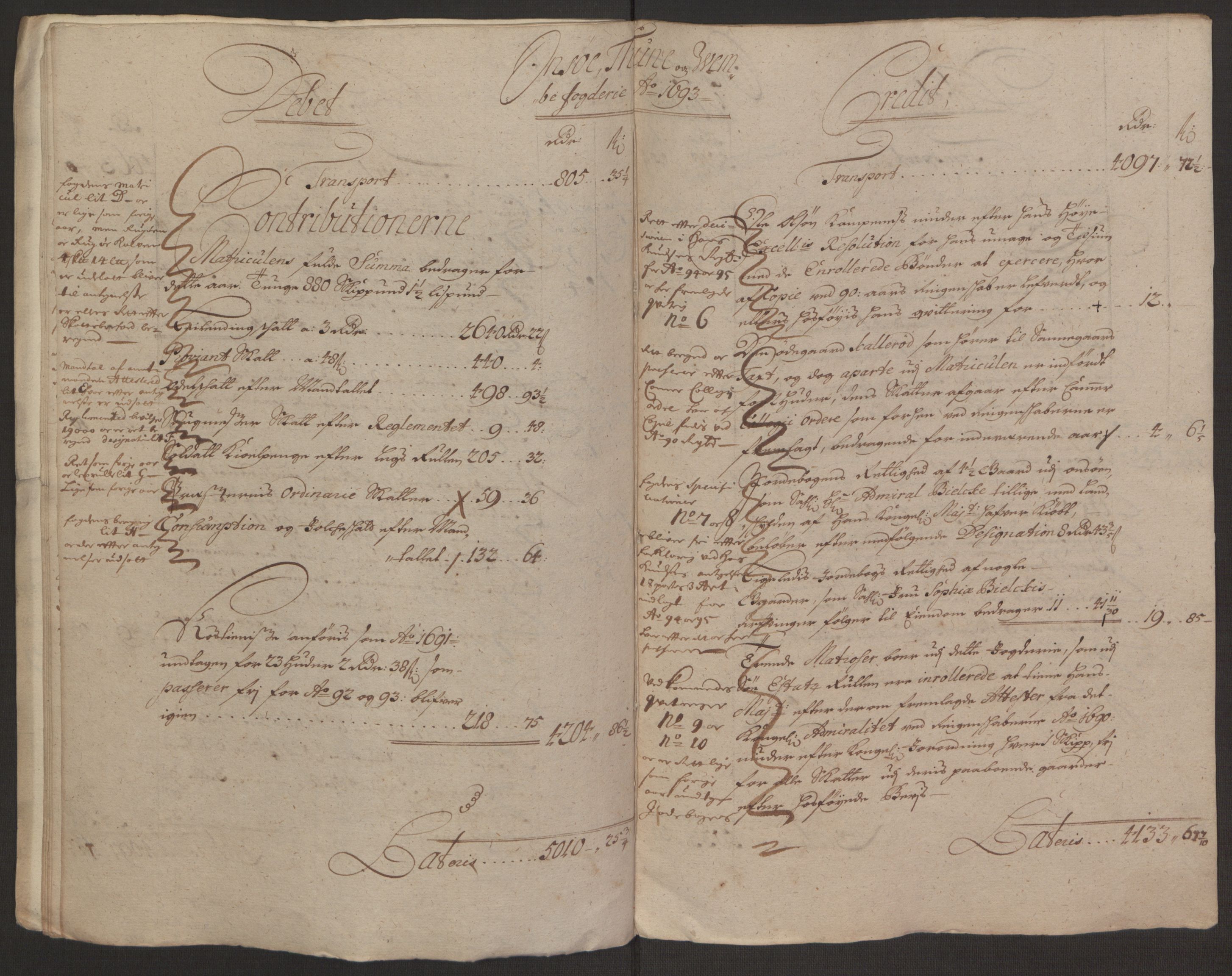 Rentekammeret inntil 1814, Reviderte regnskaper, Fogderegnskap, AV/RA-EA-4092/R03/L0120: Fogderegnskap Onsøy, Tune, Veme og Åbygge fogderi, 1692-1693, p. 241