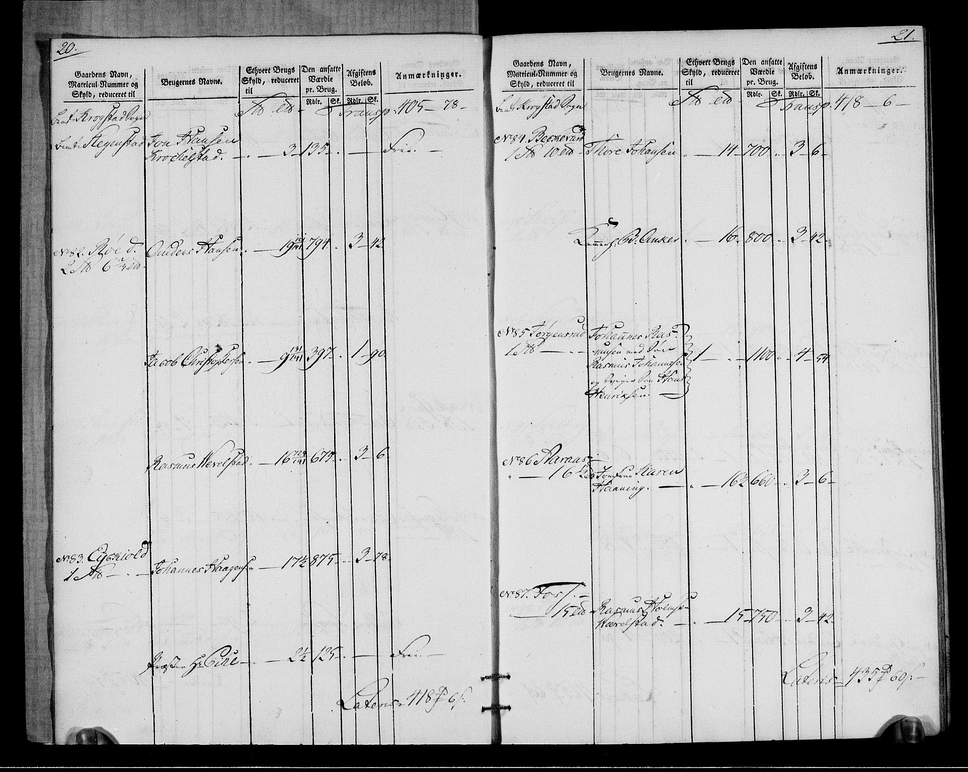 Rentekammeret inntil 1814, Realistisk ordnet avdeling, AV/RA-EA-4070/N/Ne/Nea/L0015: Follo fogderi. Oppebørselsregister, 1803-1804, p. 13