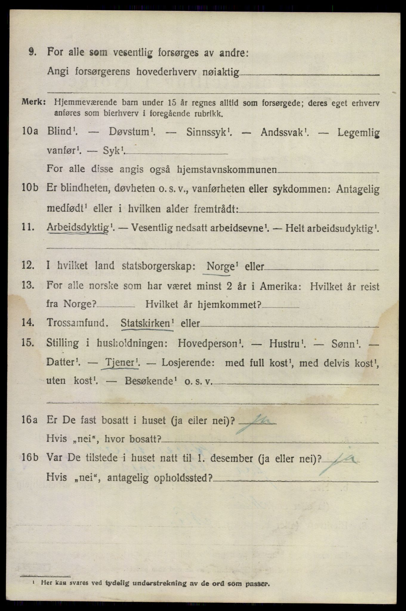 SAKO, 1920 census for Hurum, 1920, p. 5727