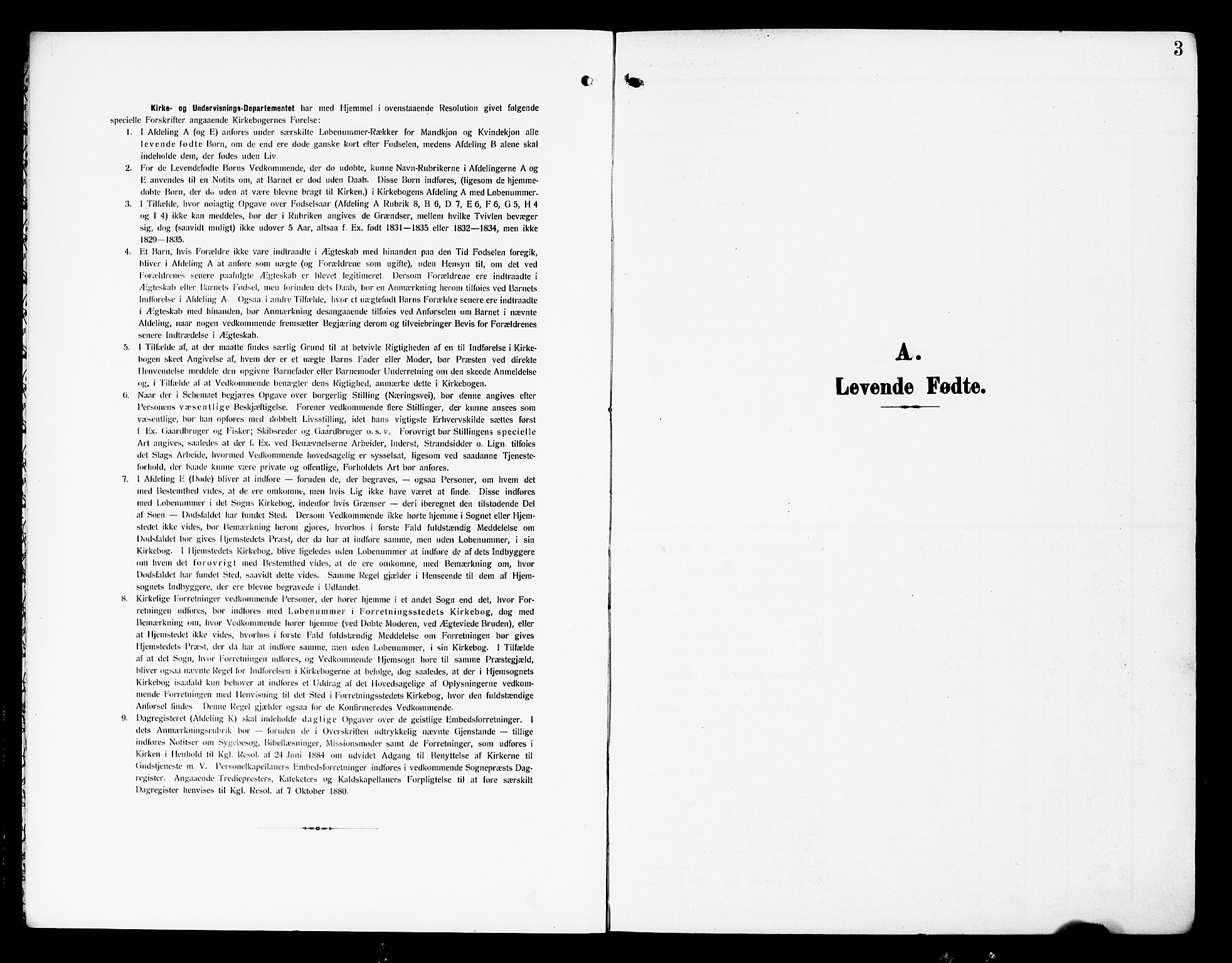 Nordre Land prestekontor, SAH/PREST-124/H/Ha/Hab/L0001: Parish register (copy) no. 1, 1908-1931, p. 3