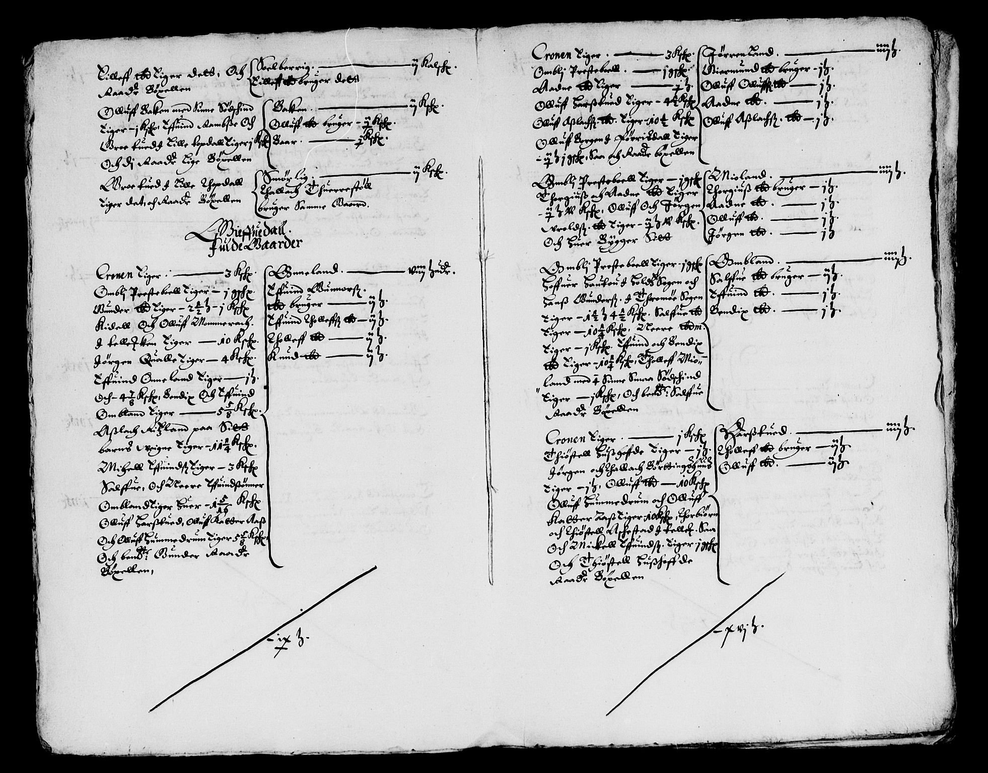 Rentekammeret inntil 1814, Reviderte regnskaper, Lensregnskaper, AV/RA-EA-5023/R/Rb/Rbq/L0042: Nedenes len. Mandals len. Råbyggelag., 1652-1655