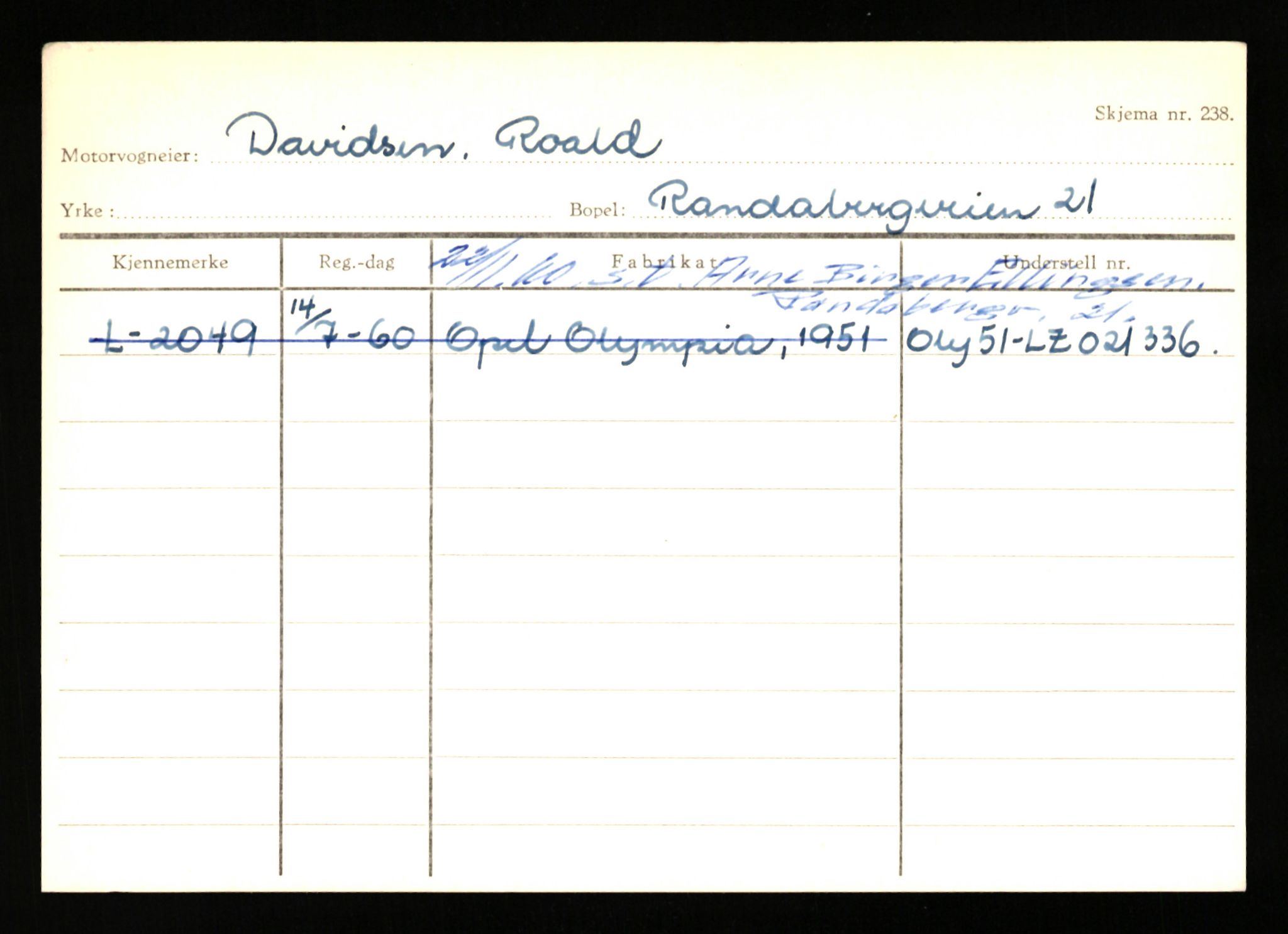 Stavanger trafikkstasjon, SAST/A-101942/0/H/L0006: Dalva - Egersund, 1930-1971, p. 329