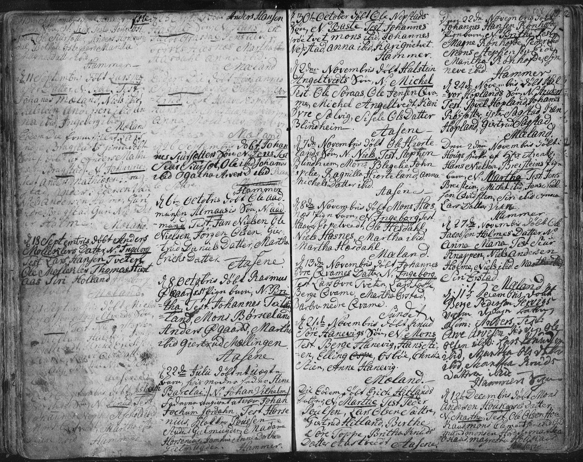 Hamre sokneprestembete, AV/SAB-A-75501/H/Ha/Haa/Haaa/L0008: Parish register (official) no. A 8, 1778-1804, p. 108