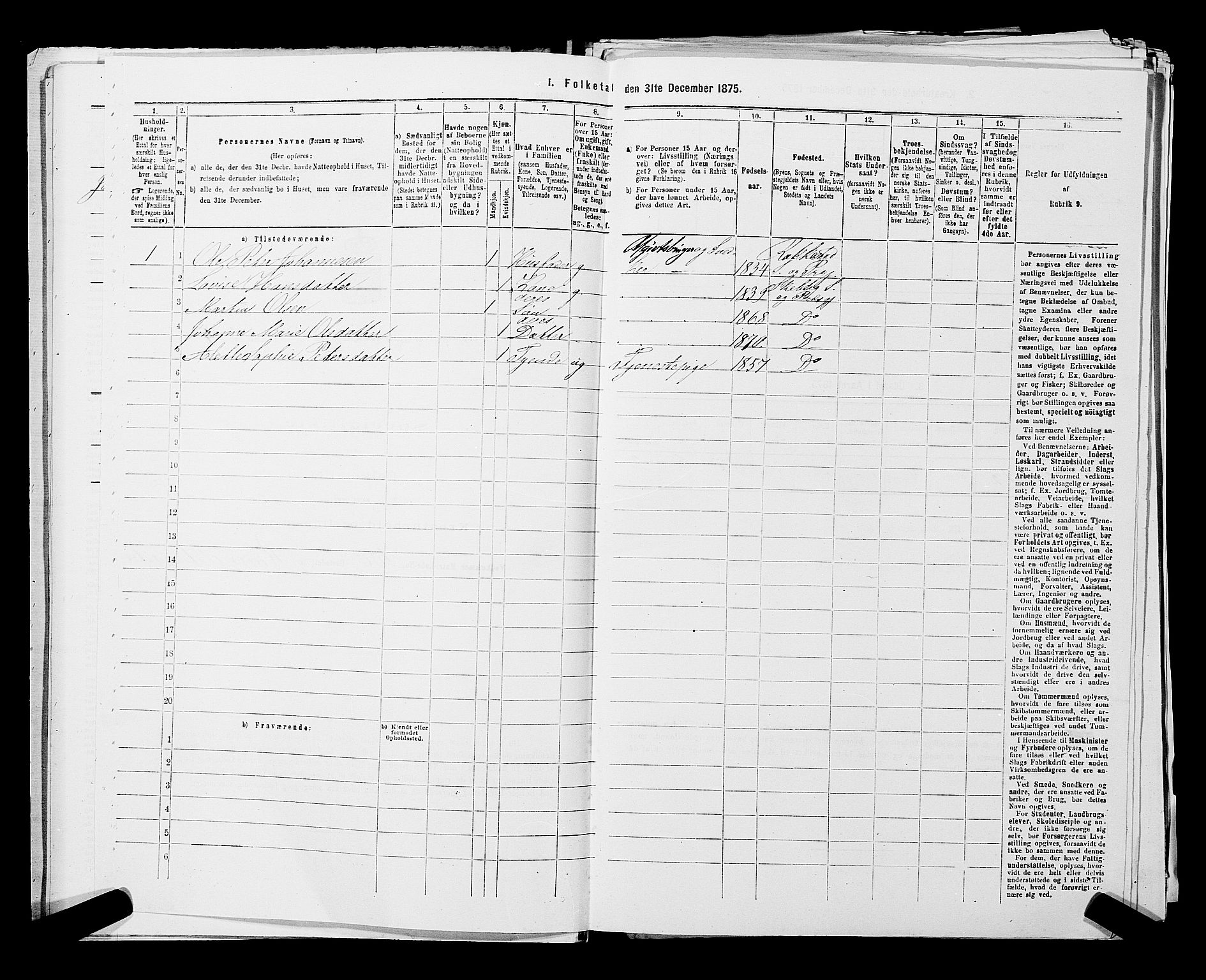 RA, 1875 census for 0115P Skjeberg, 1875, p. 869