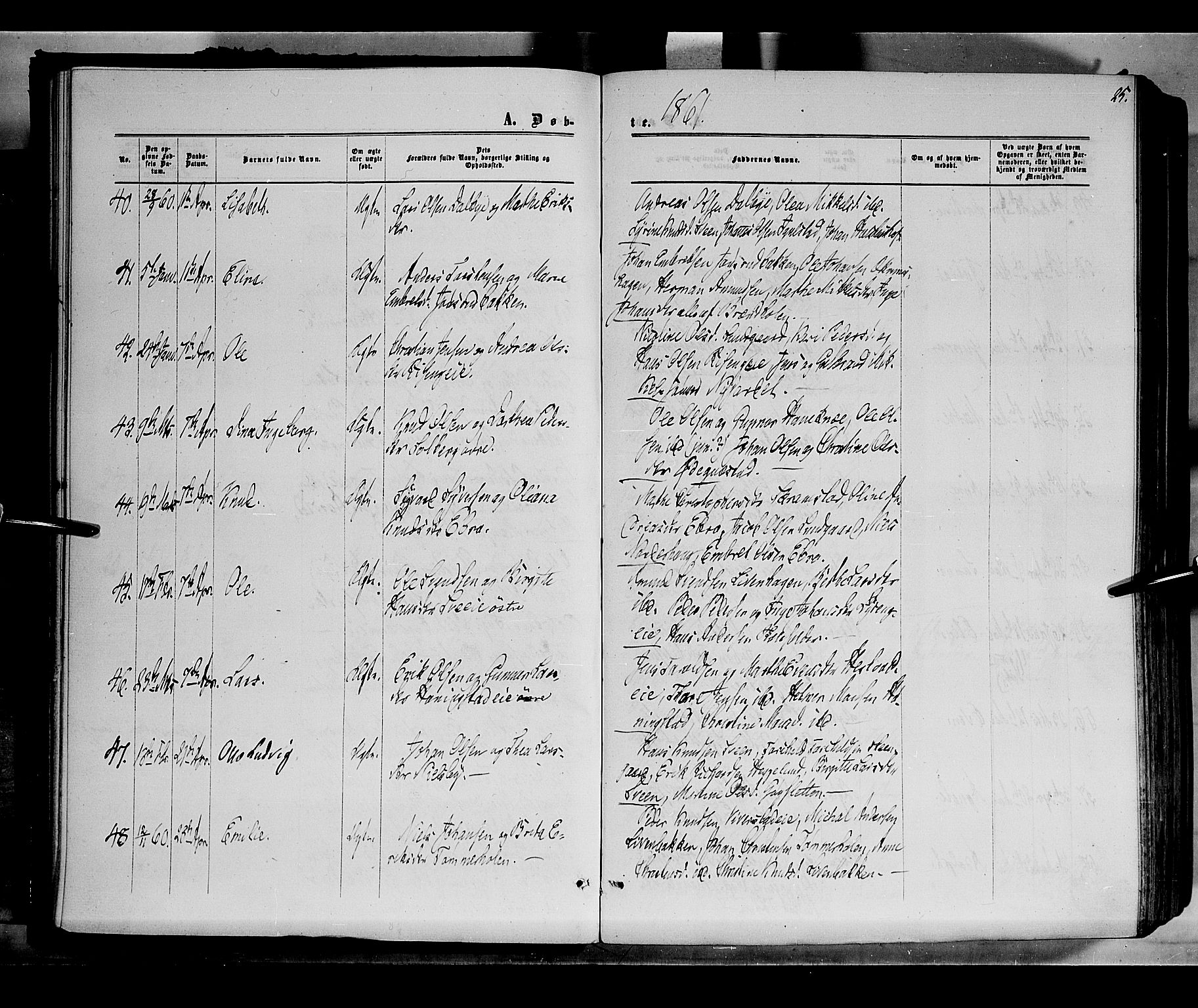 Løten prestekontor, AV/SAH-PREST-022/K/Ka/L0008: Parish register (official) no. 8, 1860-1877, p. 25